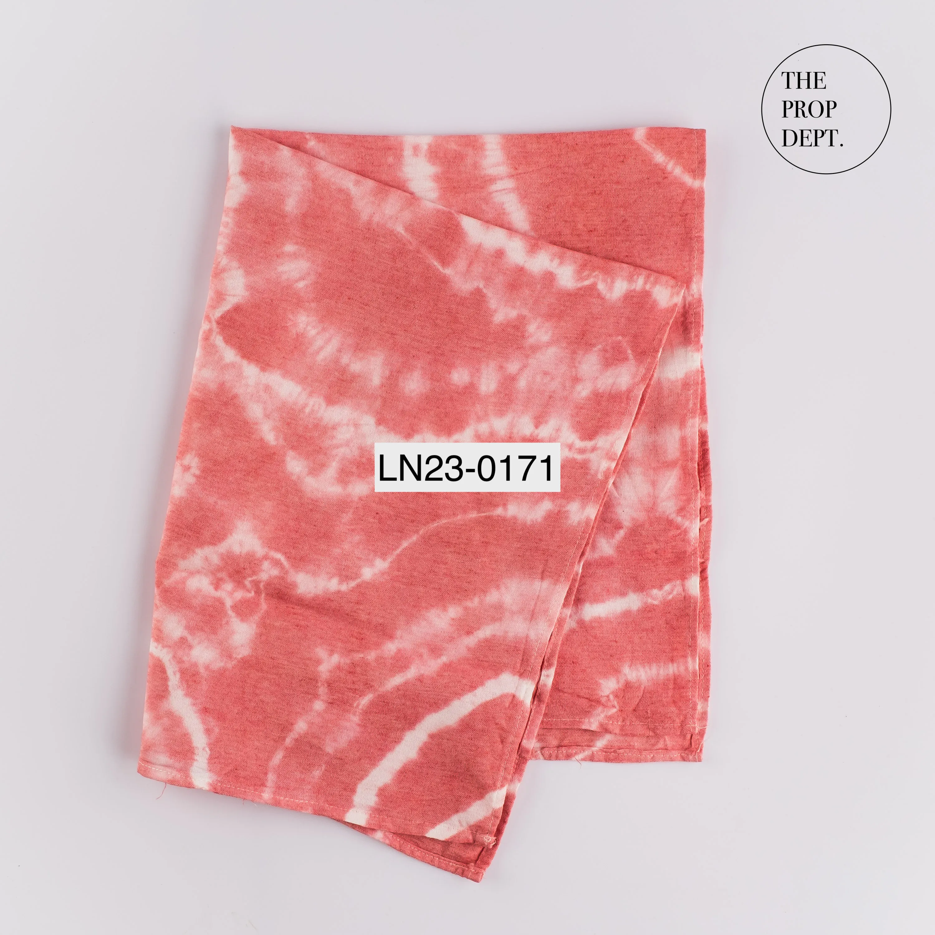 LN23-0171 - Red Fabric Linen