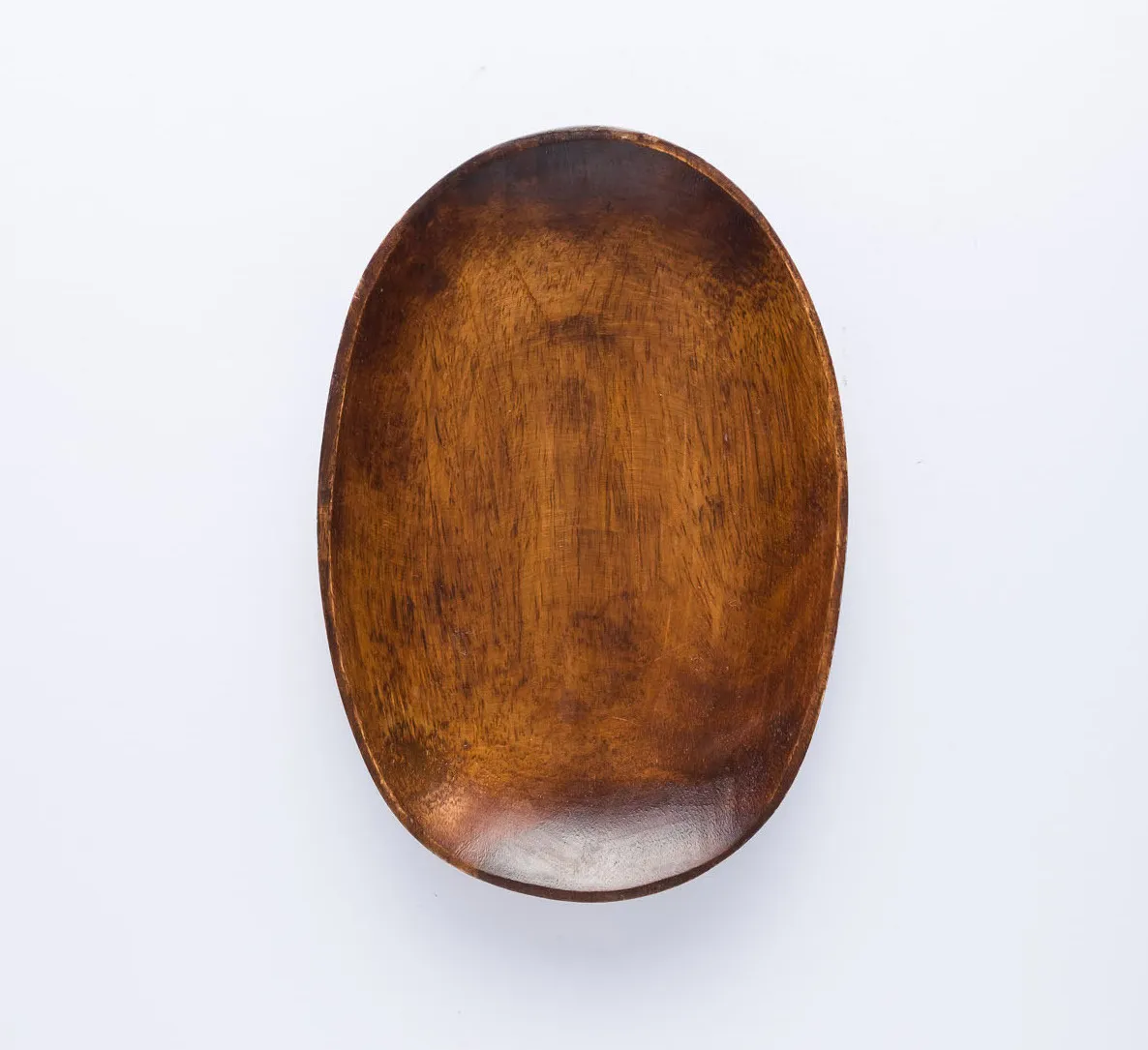 WW20-0012 - Brown Wooden Wares - 8.75" 6" (LW)