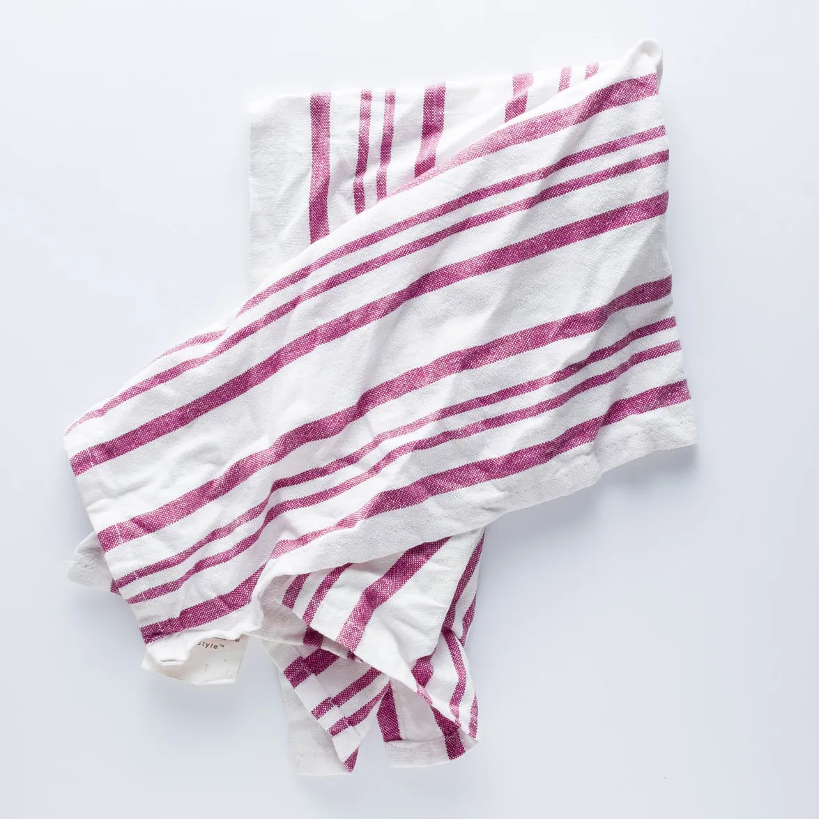 LN20-0109 - Purple White Fabric Kitchen towel