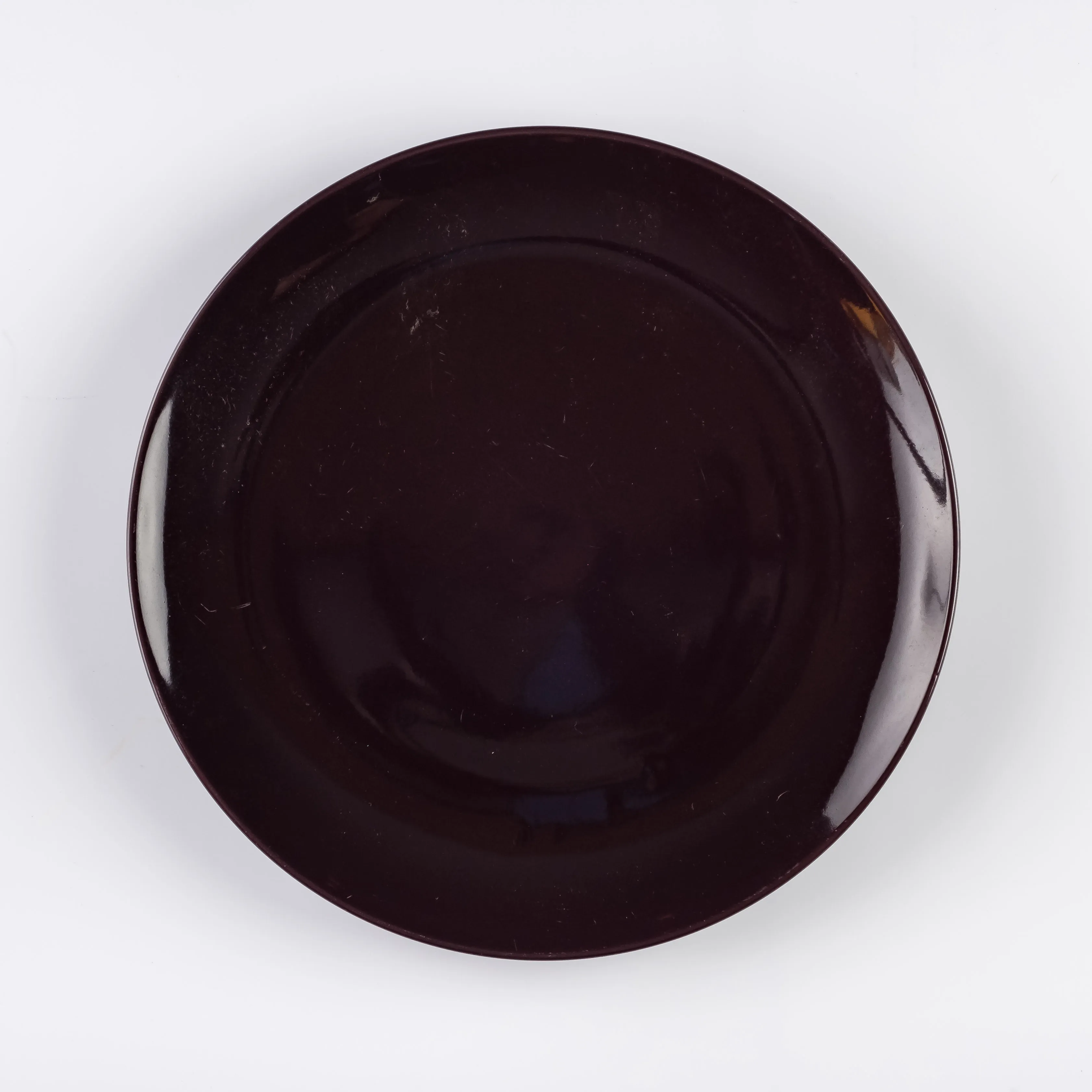 PL21-0155 - Purple Ceramic Plate - 10.75" (D)