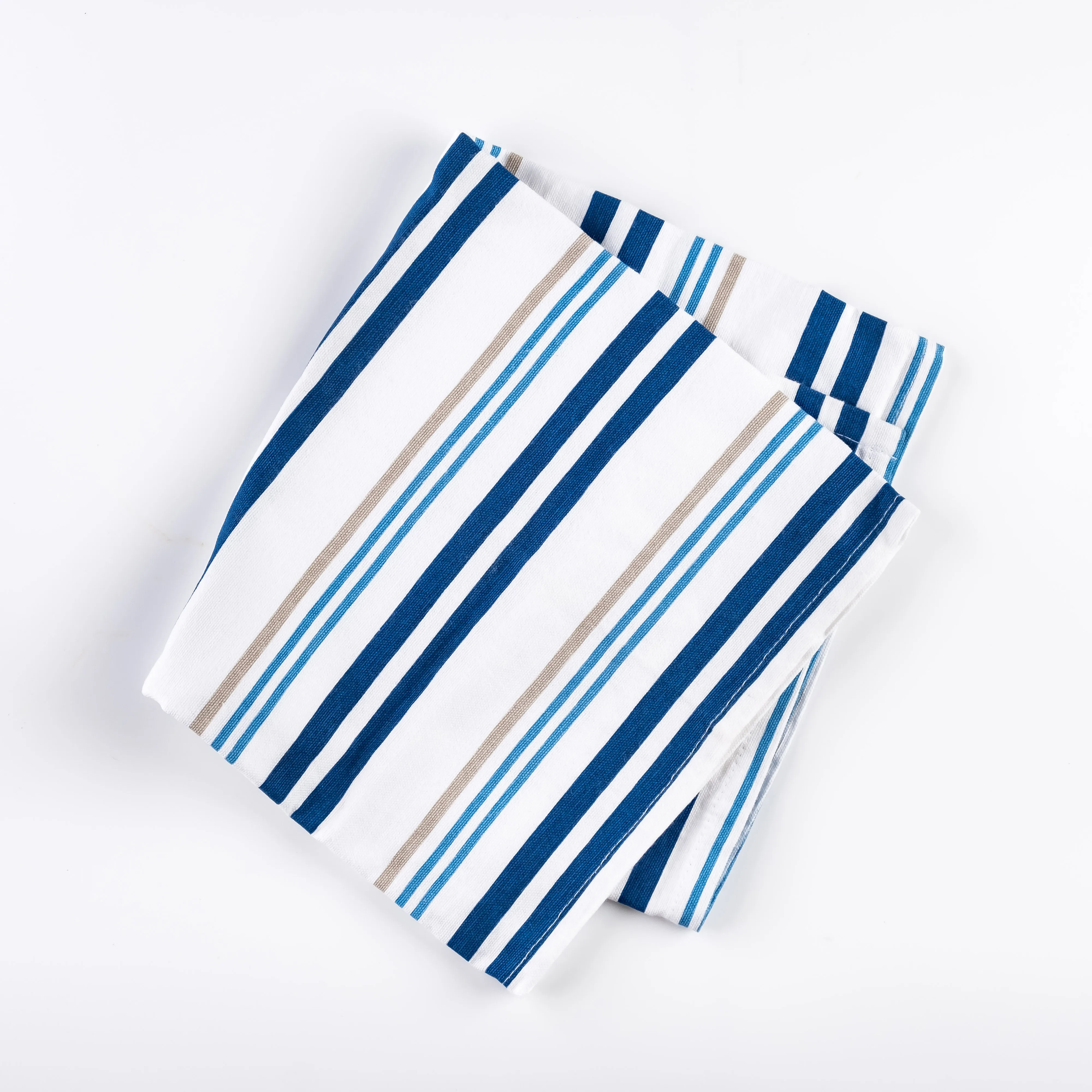 LN21-0119 - Blue Brown Fabric Kitchen towel