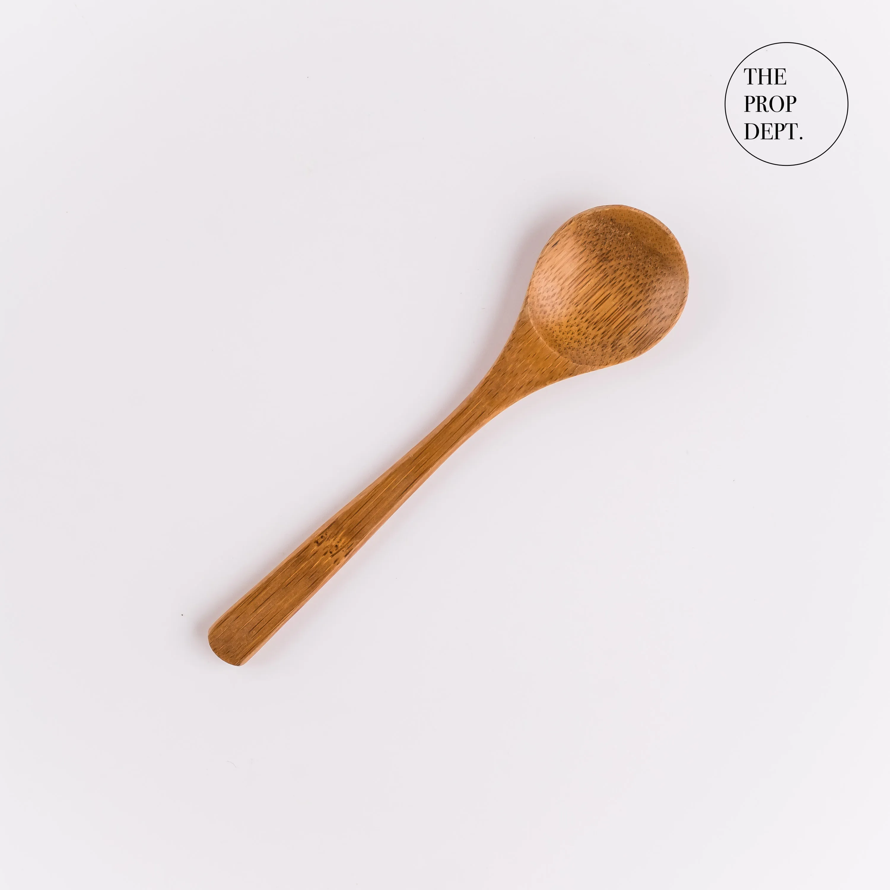 UT23-0403 - Brown Wood Spoon - 5.75" (L)