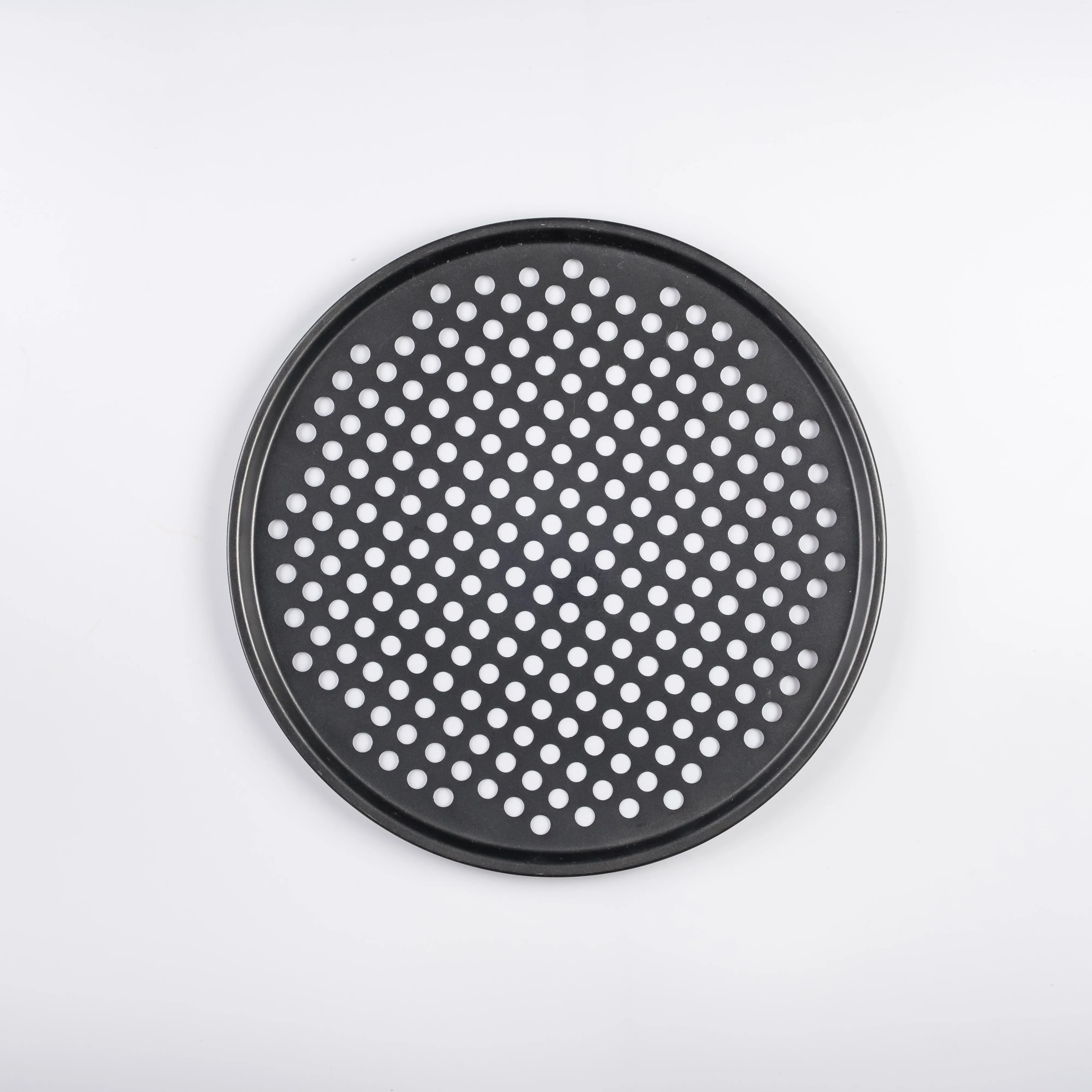 BO21-0042 - Grey Metal Tray - 12.75" (D)