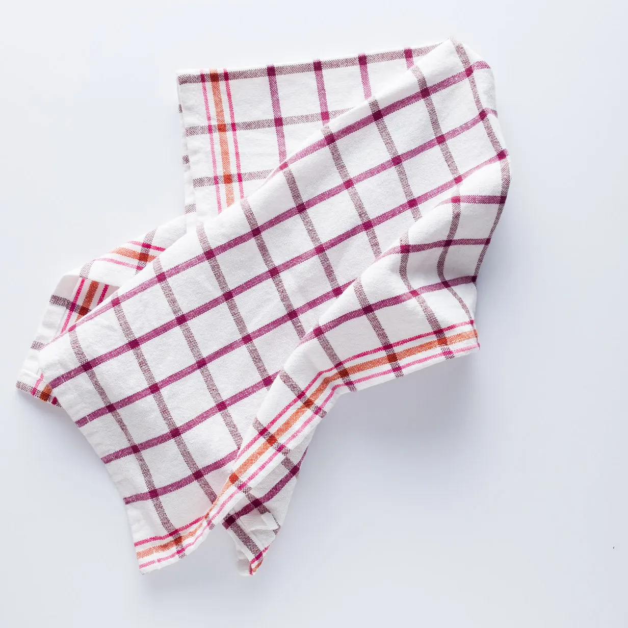 LN20-0044 - Purple White Fabric Kitchen towel