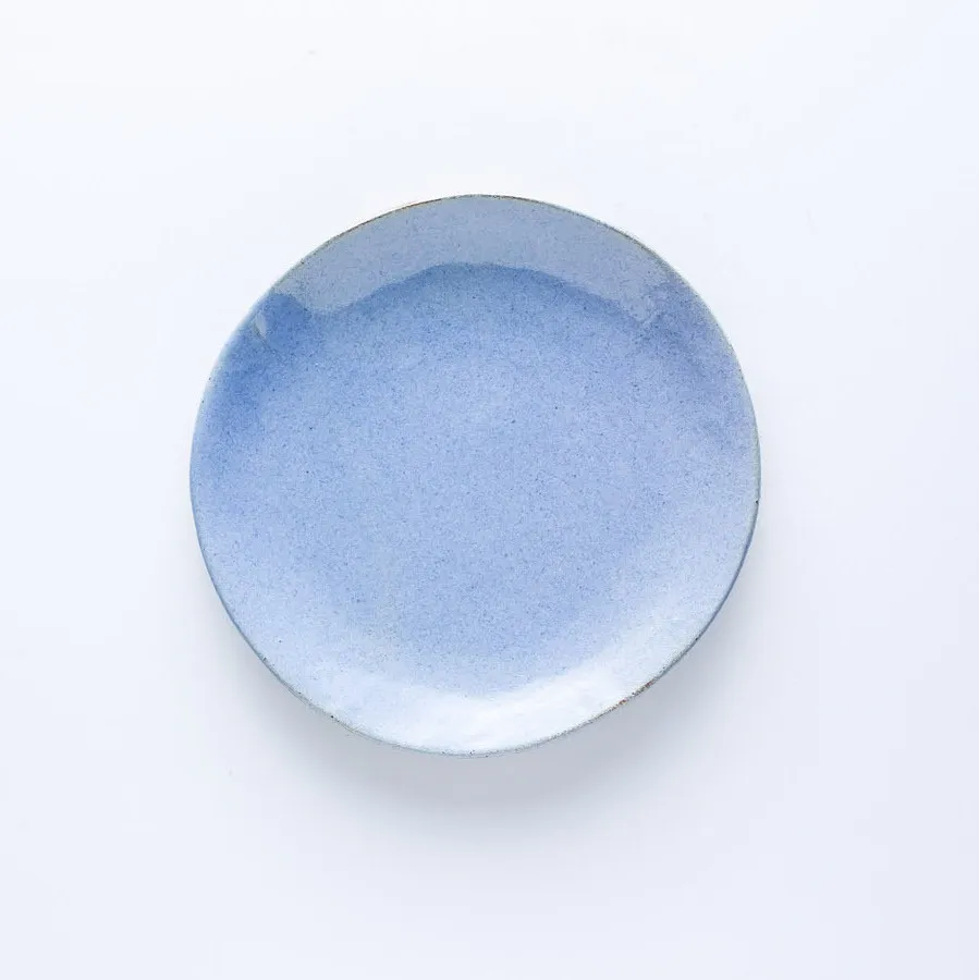 ST20-0042 - Purple Stoneware Plate - 6.25" (D)