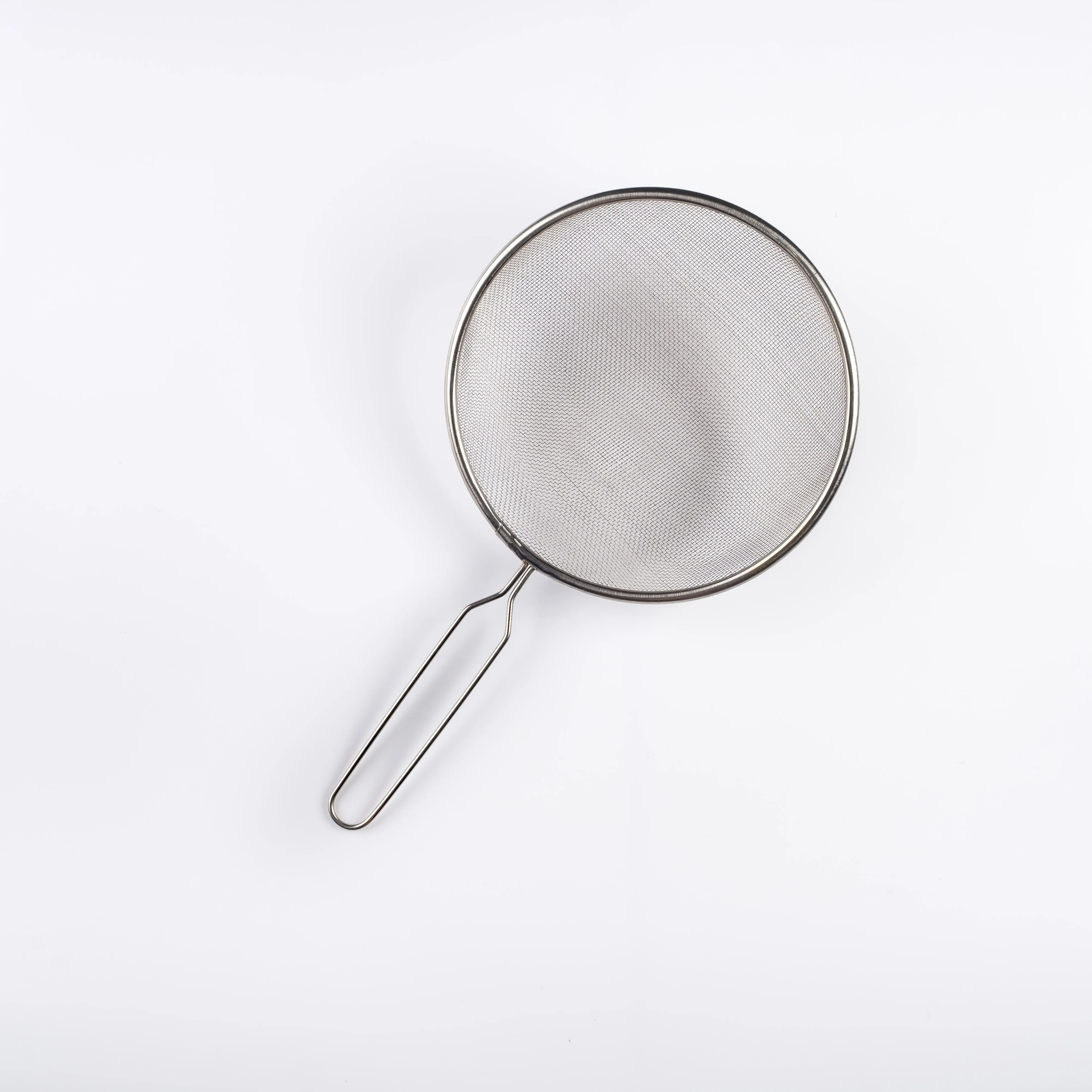 UT21-0002 - Silver Metal Strainer - 7" 12.75" (DL)