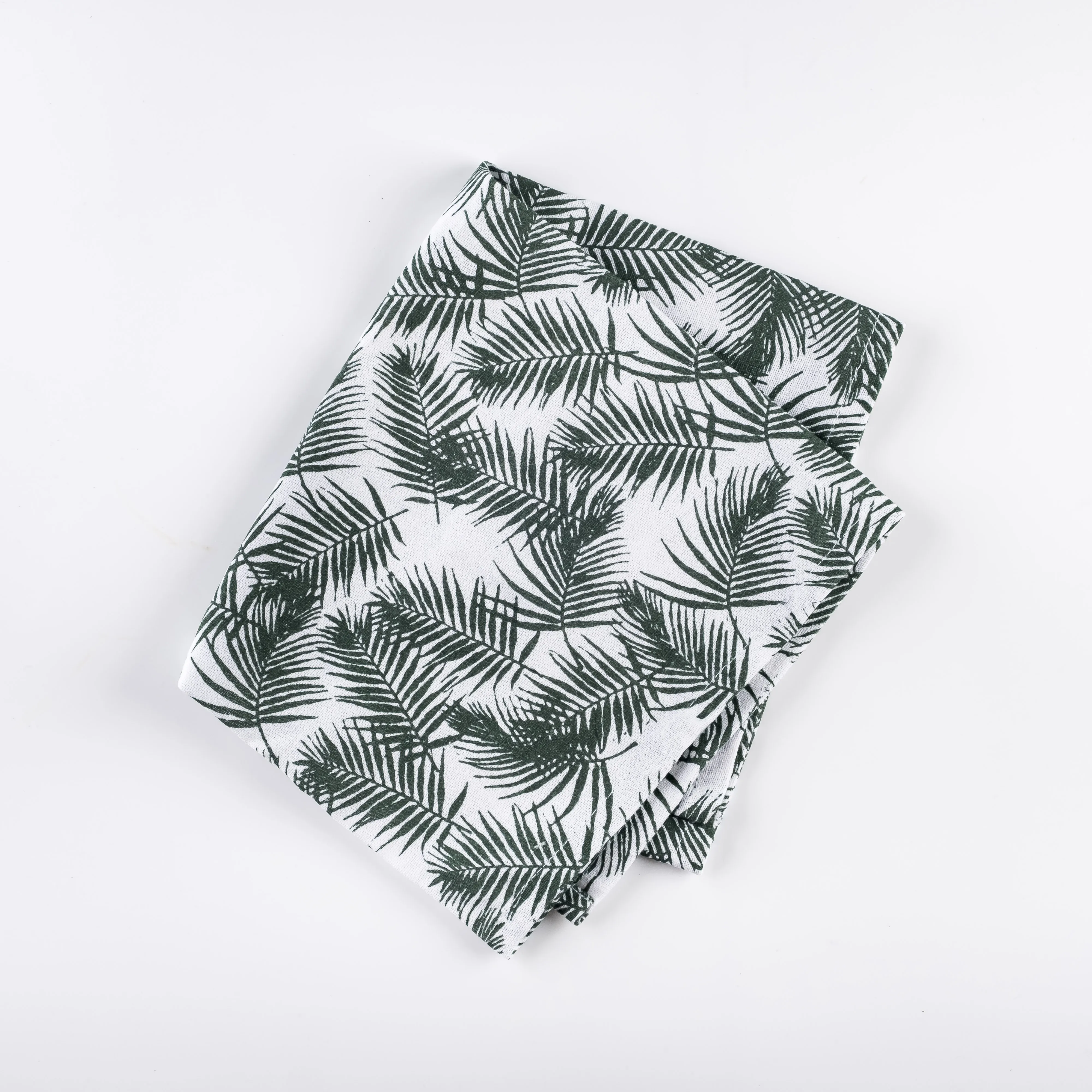 LN21-0136 - Green White Fabric Kitchen towel