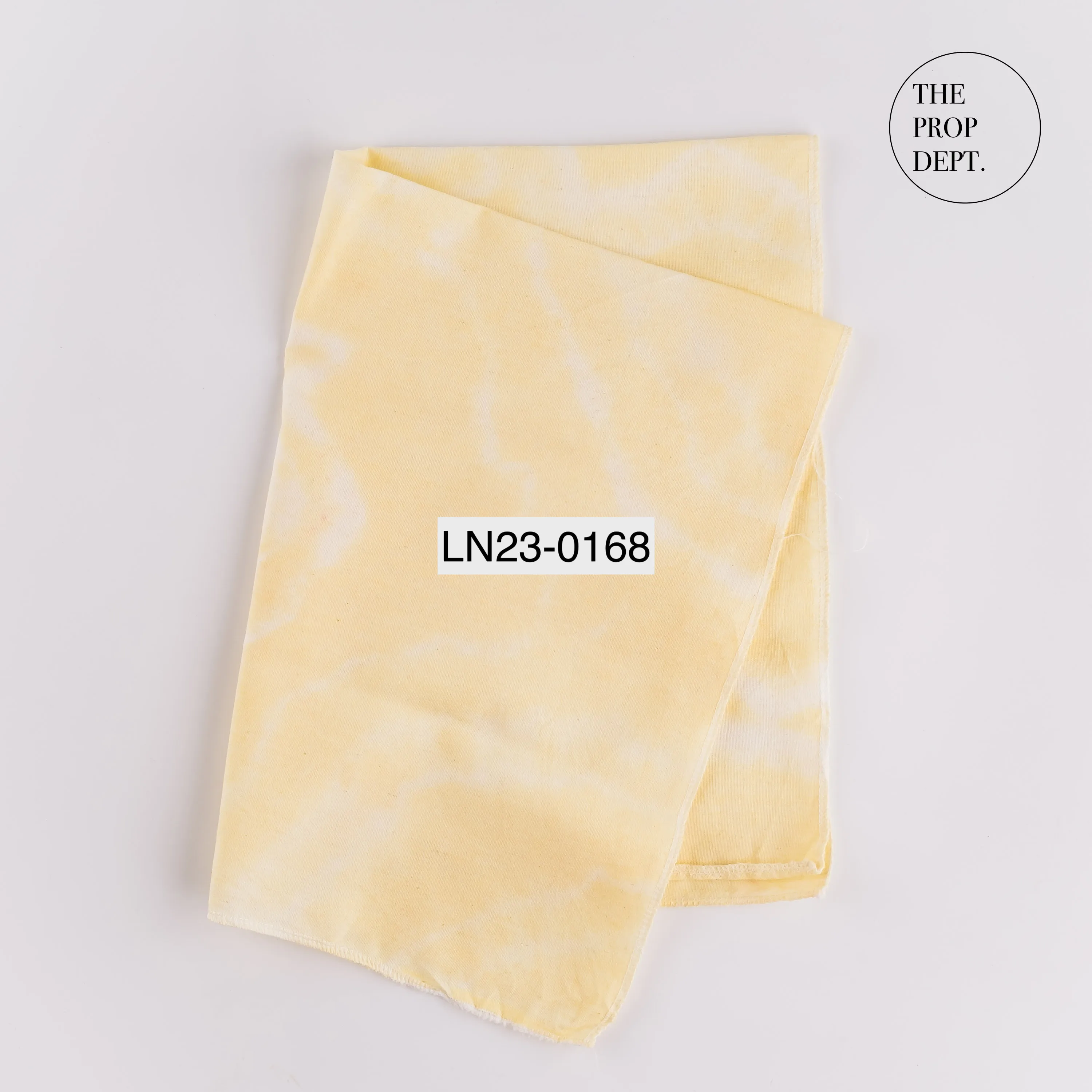LN23-0168 - Yellow Fabric Linen