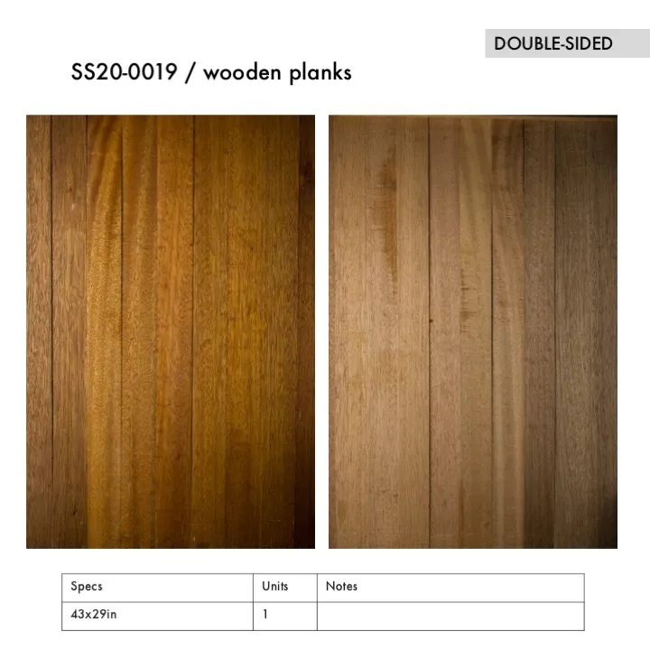 SS20-0019 - Brown Wooden Plank - 43" 29" (LW)