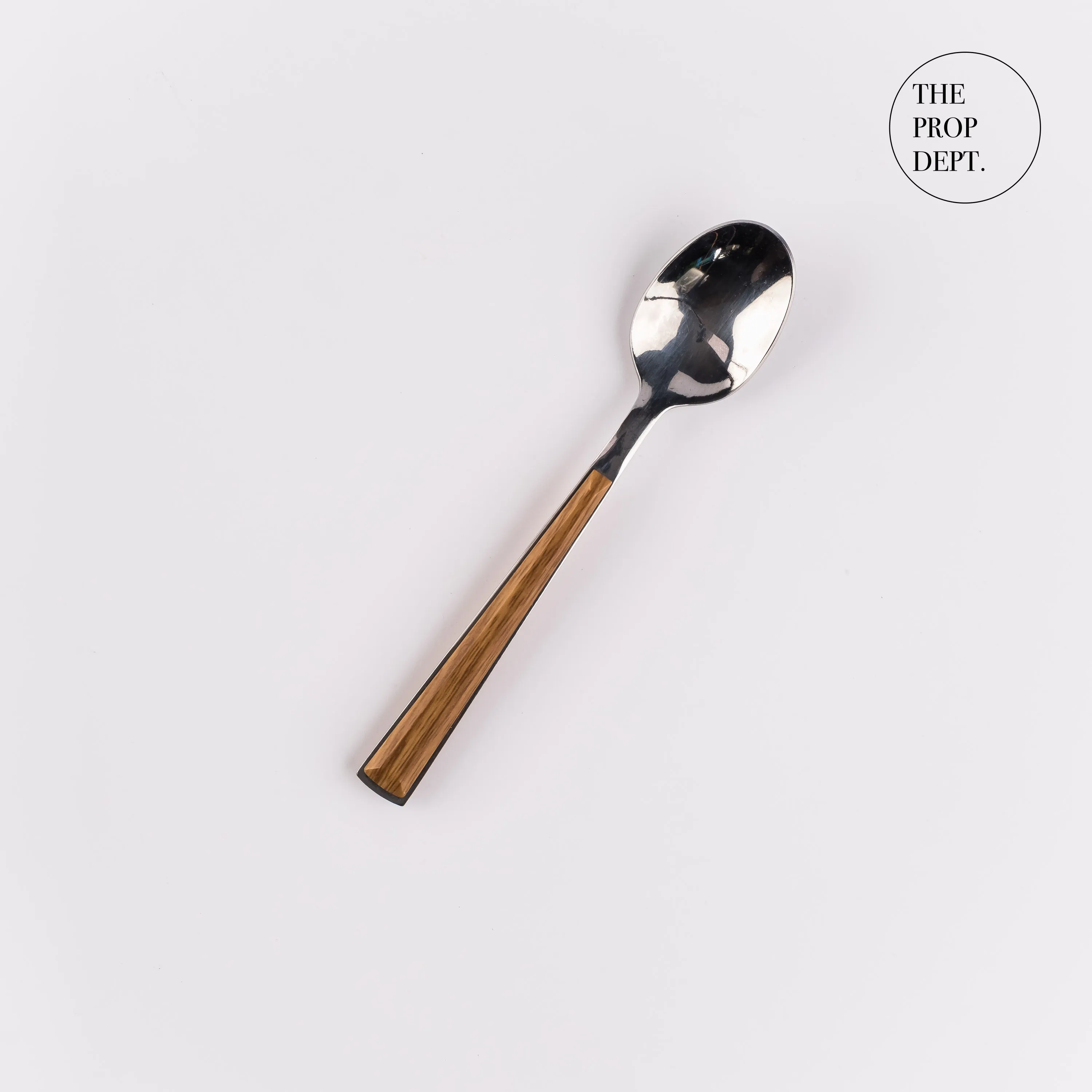 UT23-0436 - Brown Metal Spoon - 7" (L)