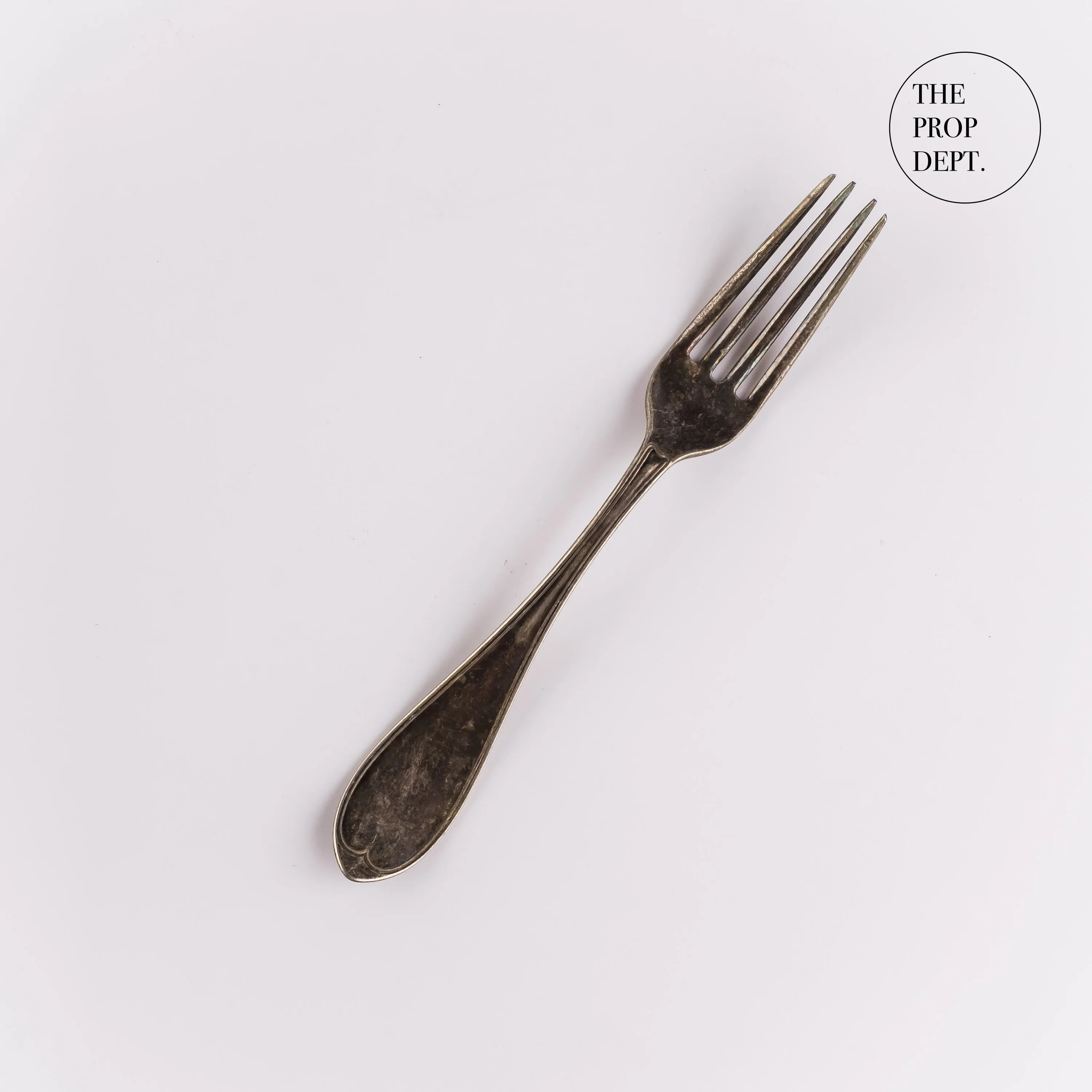 UT23-0284 - Silver Metal Fork - 7" (L)