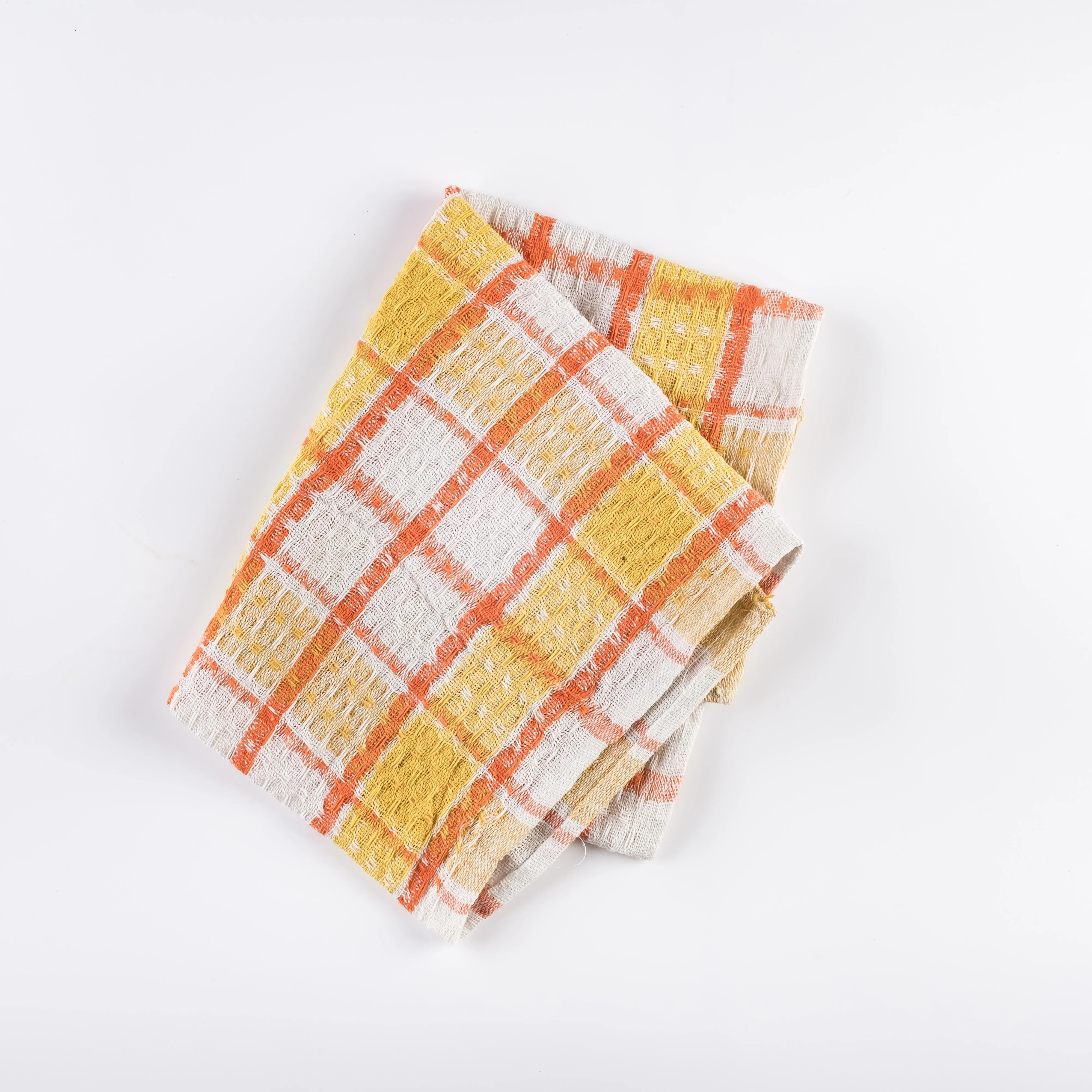 LN21-0127 - Orange Yellow Fabric Kitchen towel