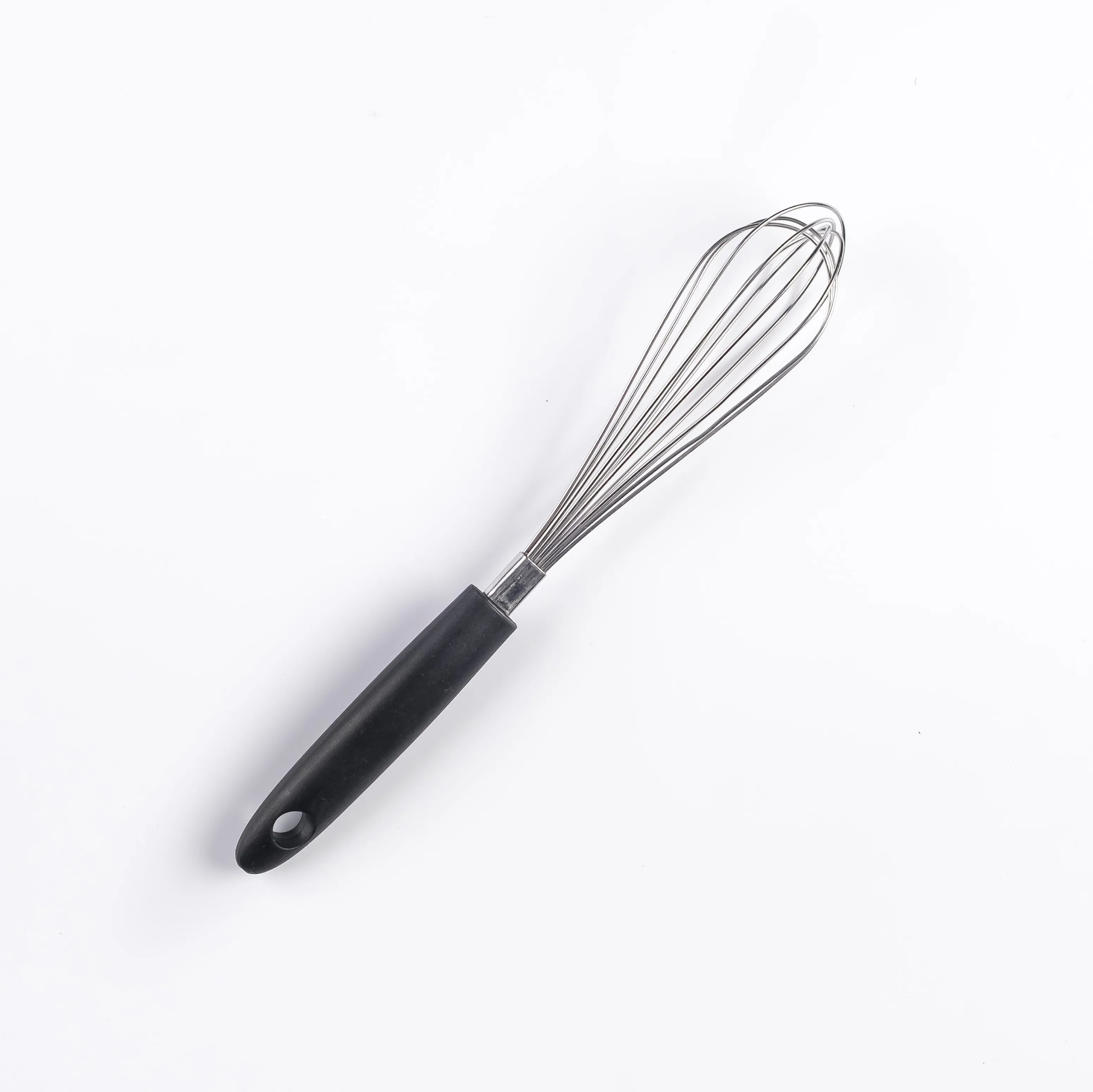 UT21-0026 - Silver Metal Whisk - 10.5" (L)