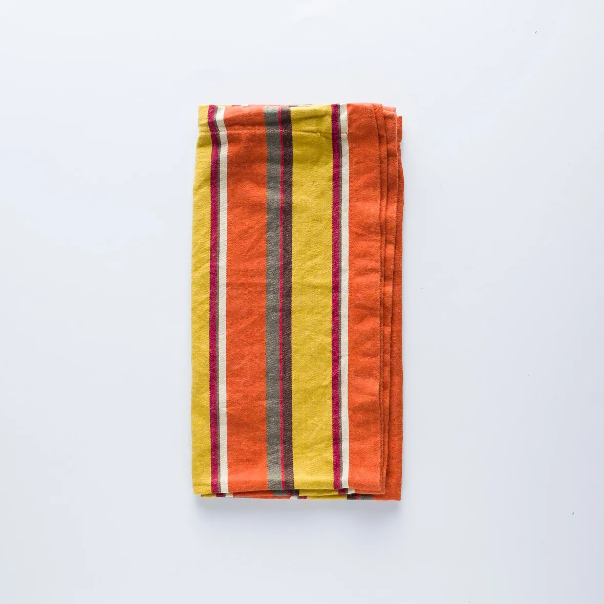 LN20-0088 - Orange Yellow Fabric Table napkin