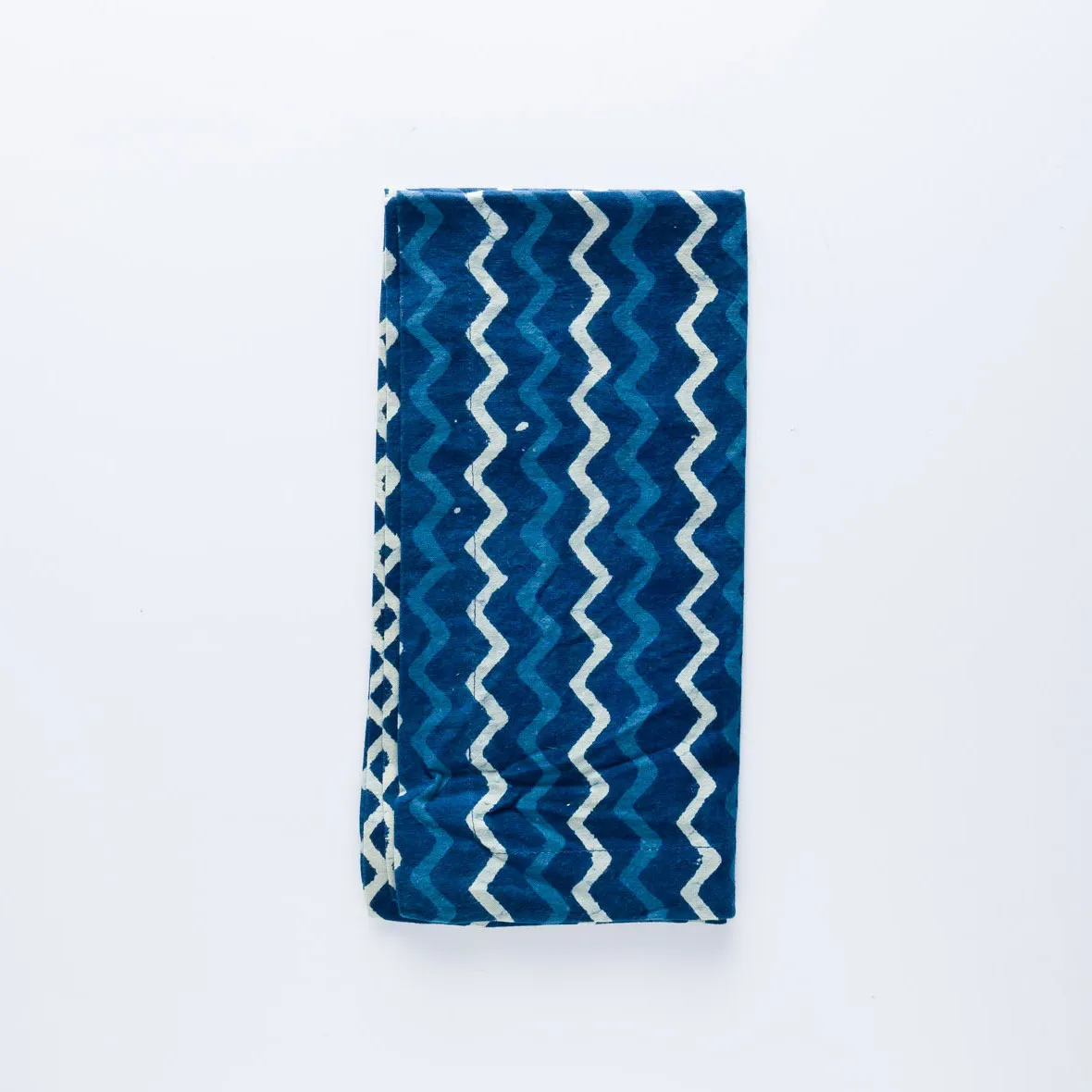 LN20-0083 - Blue White Fabric Table napkin