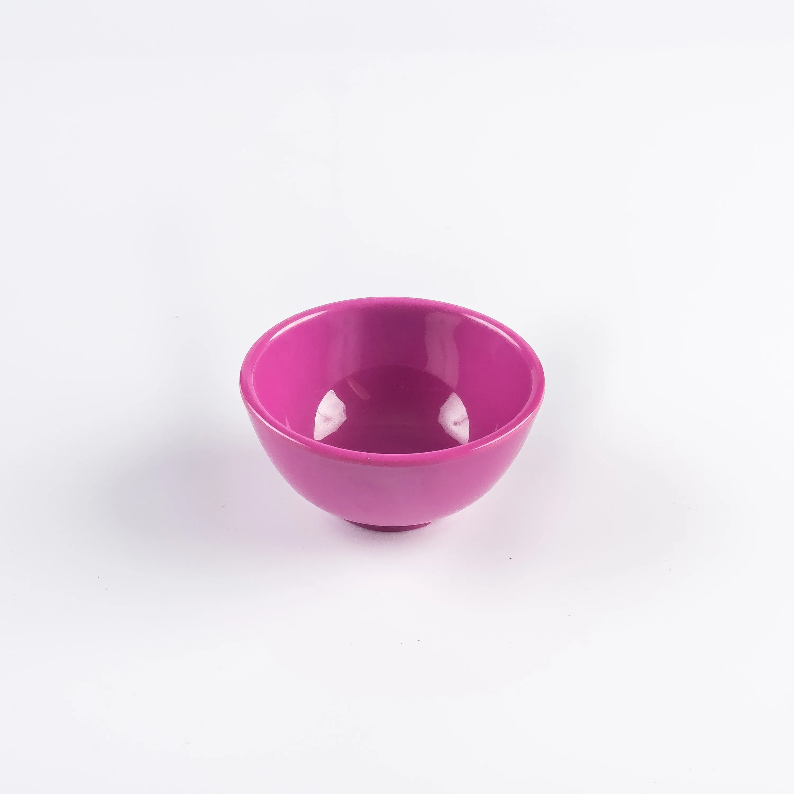 BW21-0390 - Pink Melamine Bowl - 4" 2" (DH)