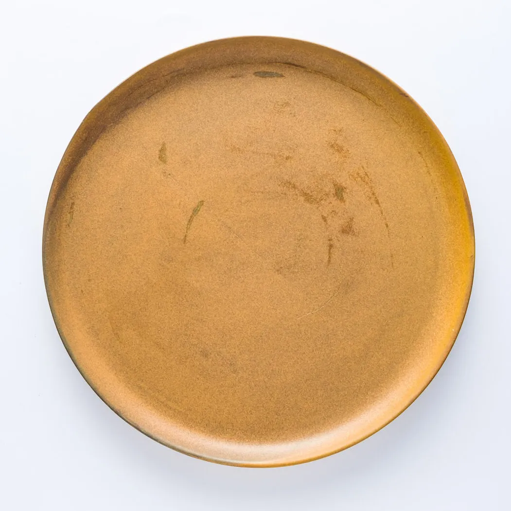 ST20-0030 - Yellow Stoneware Plate - 10.75" (D)