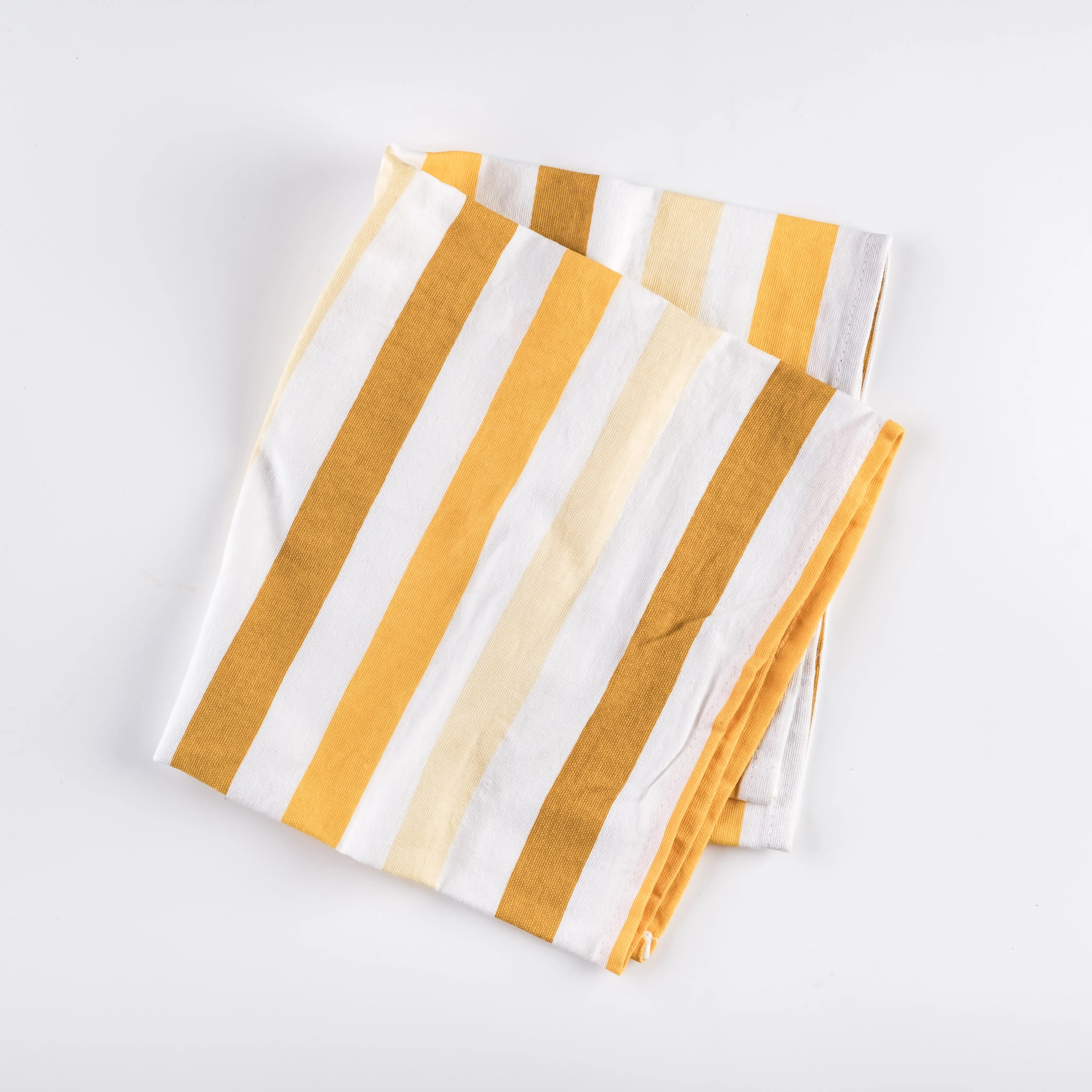 LN21-0154 - Yellow White Fabric Kitchen towel