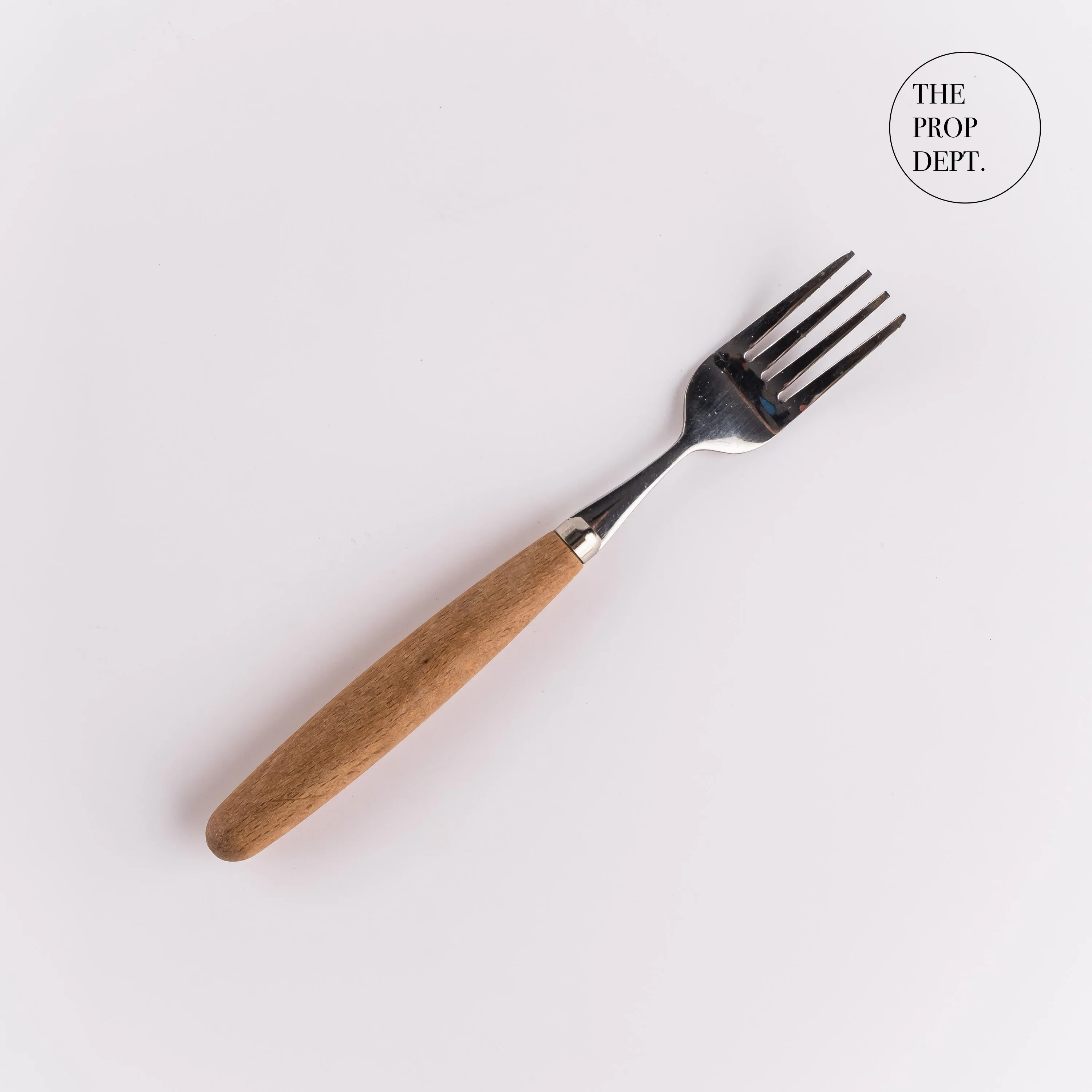 UT23-0283 - Brown Metal Fork - 7" (L)