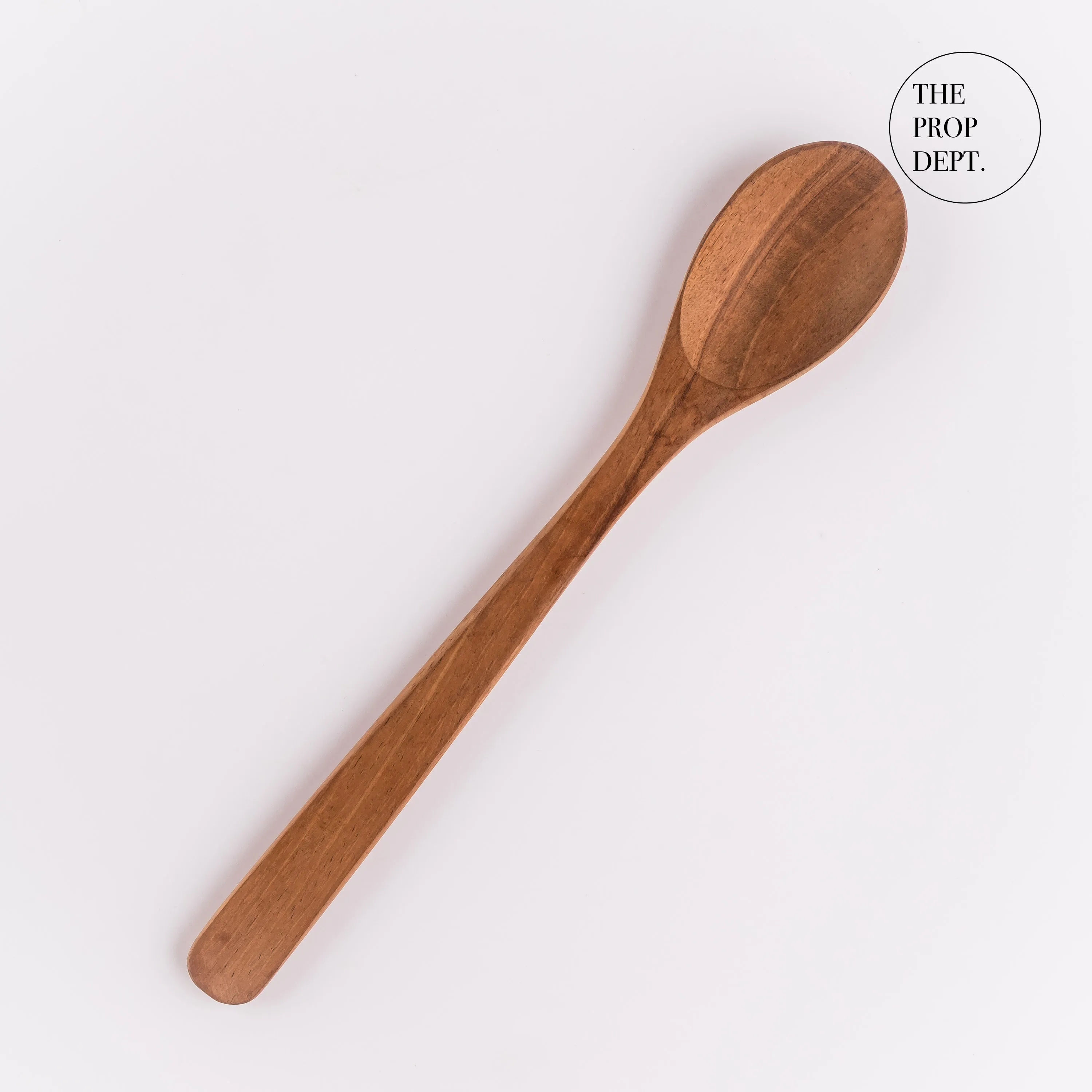 UT23-0407 - Brown Wood Spoon - 8.25" (L)