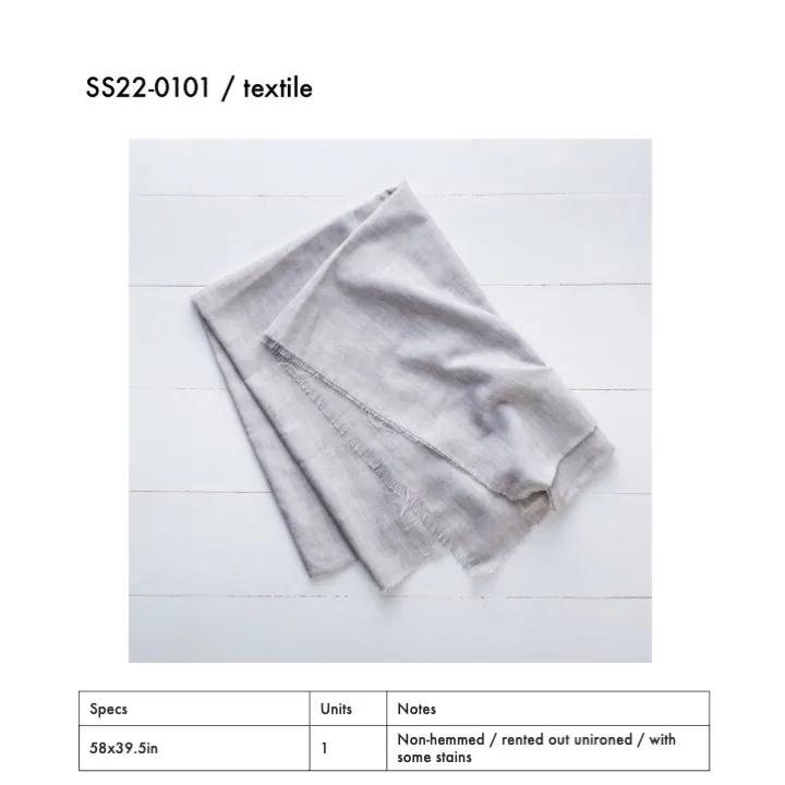 SS22-0101 - Grey Fabric Surface - 58" 39.5" (LW)