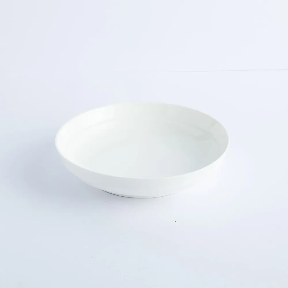 BW20-0279 - White Ceramic Bowl