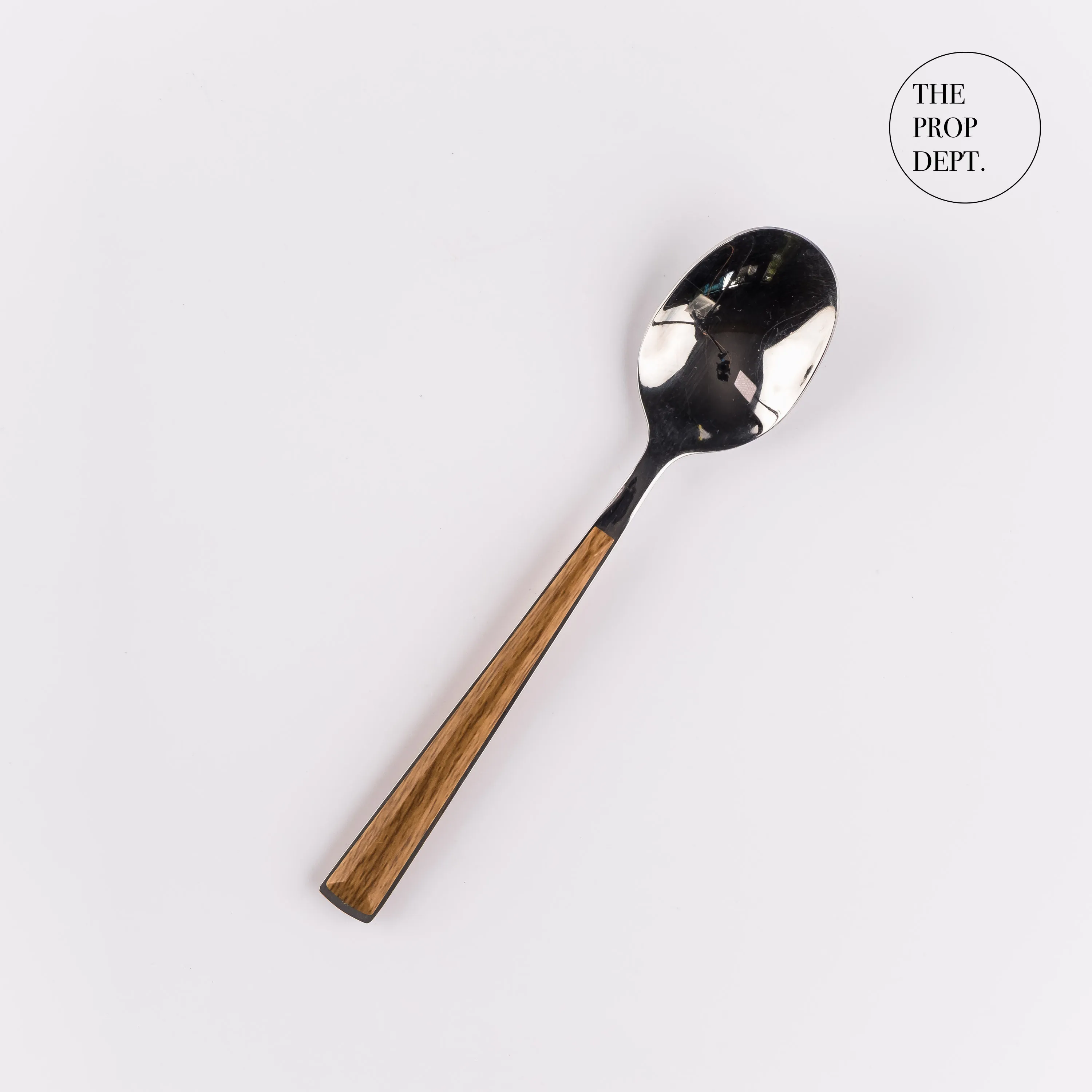 UT23-0432 - Brown Metal Spoon - 5.5" (L)