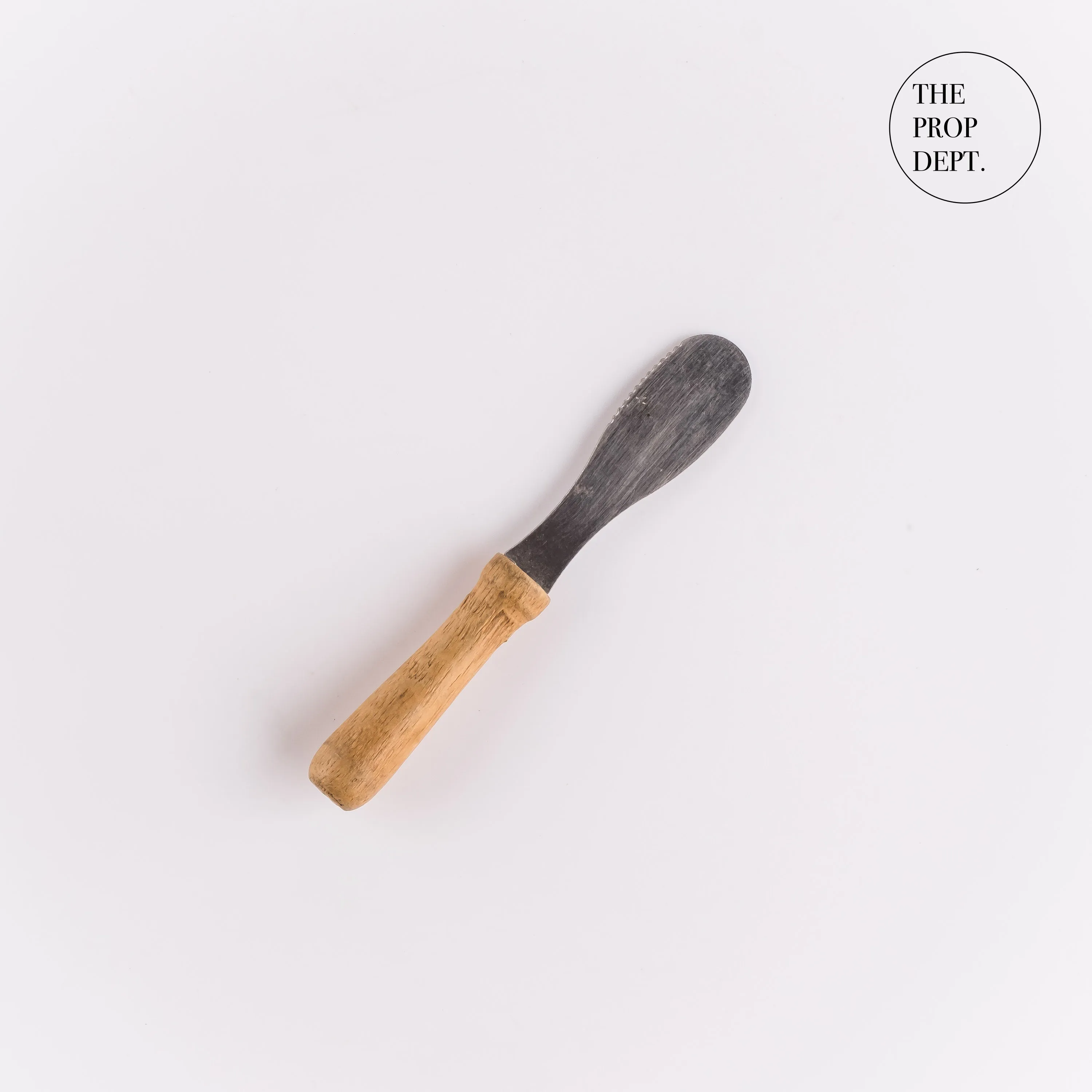 UT23-0301 - Brown Silver Metal Knife - 4" (L)