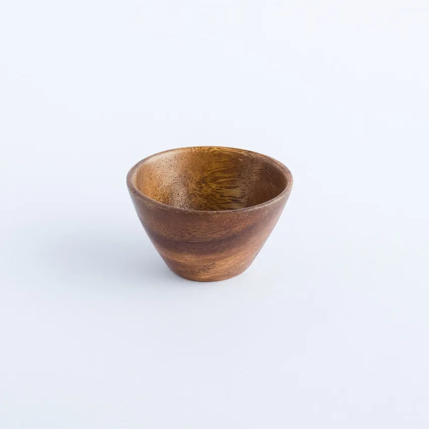 WW20-0001 - Brown Wooden Wares - 3" 2" (DH)