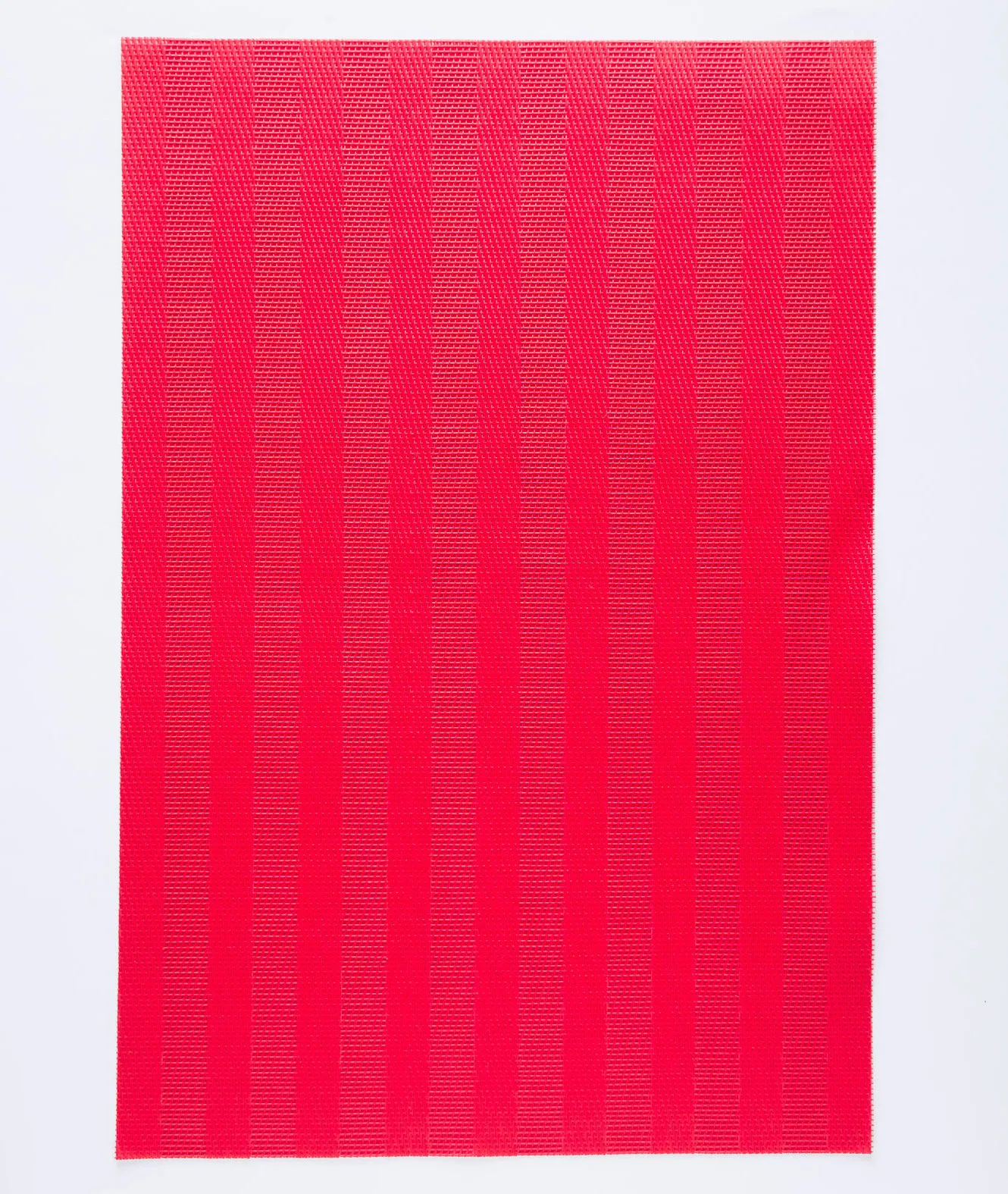 PM20-0028 - Red Plastic Placemat - 17.75" 12" (LW)