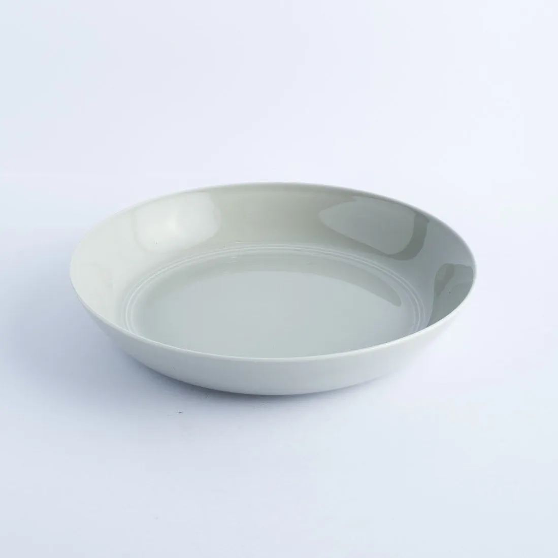 BW20-0256 - Grey Ceramic Ulam Bowl - 9.5" 1.75" (DH)