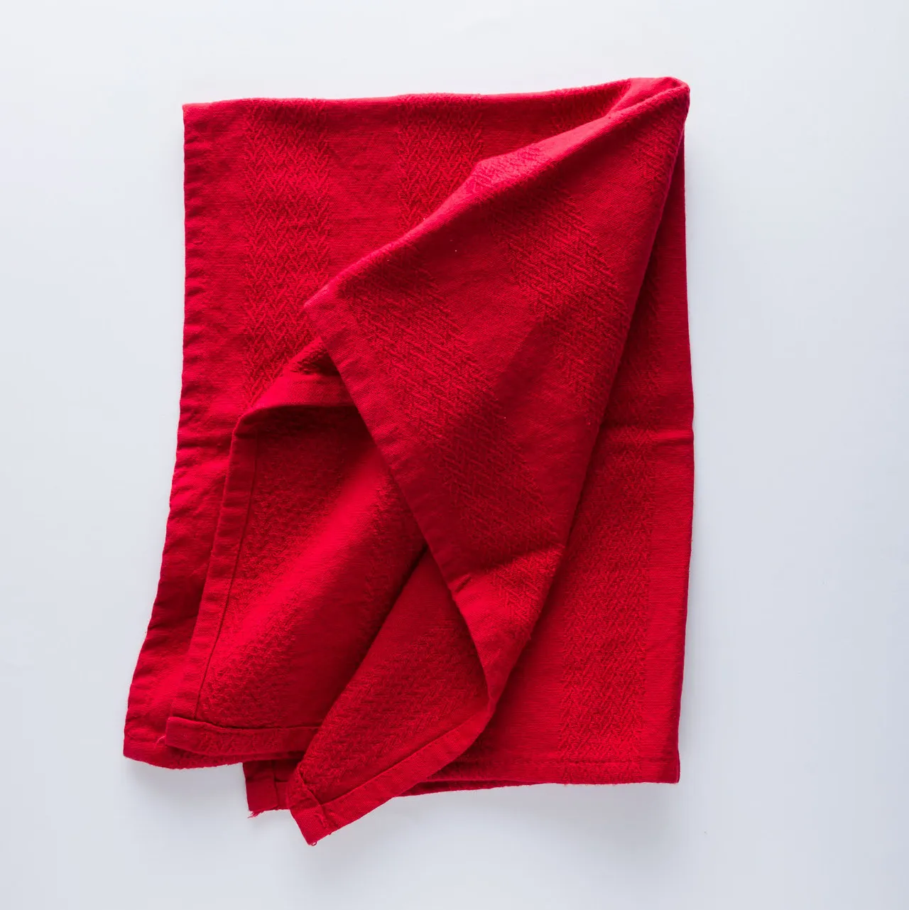 LN20-0101 - Red Fabric Kitchen towel