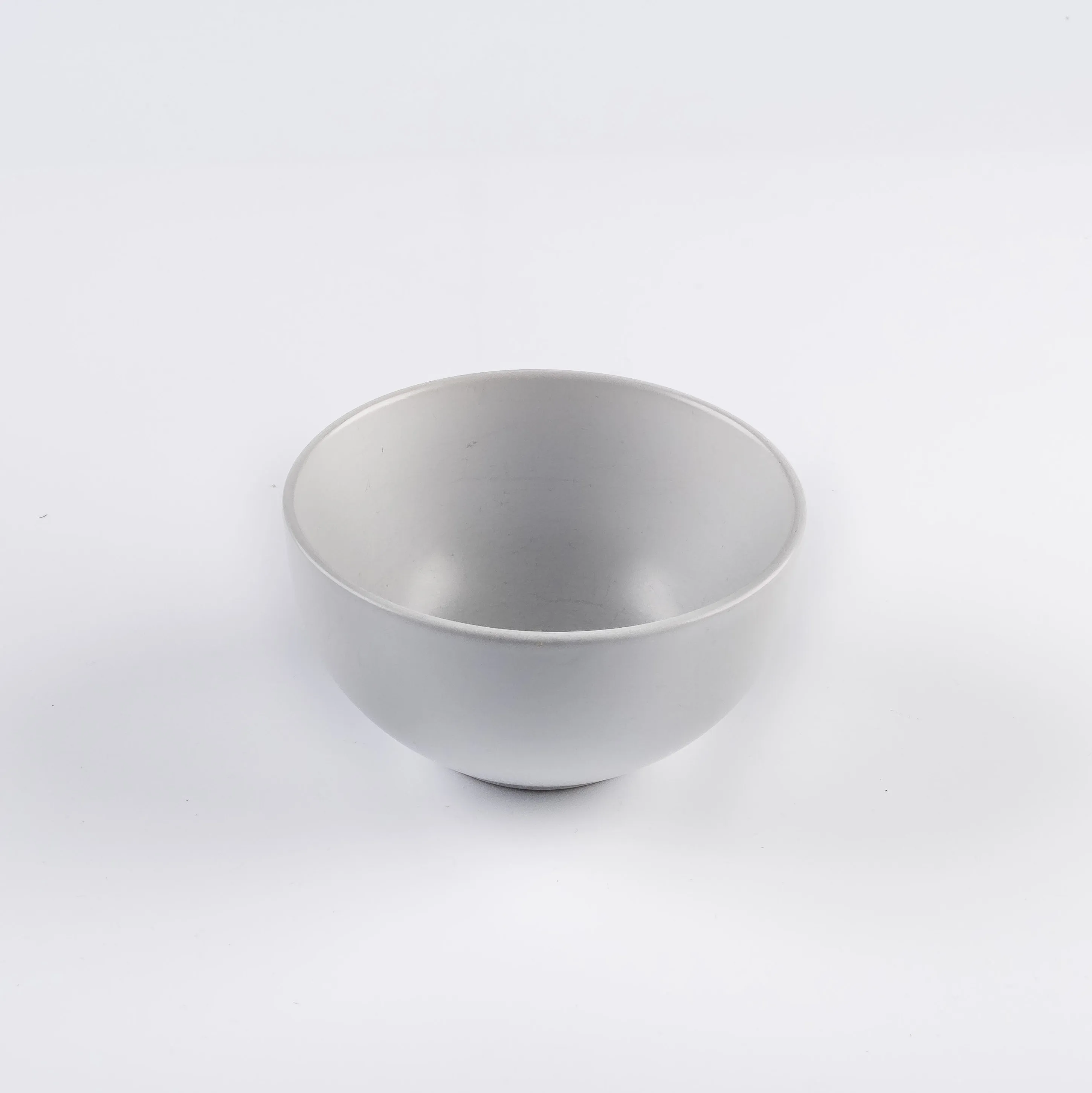 BW21-0382 - Grey White Ceramic Bowl - 5.5" 3" (DH)