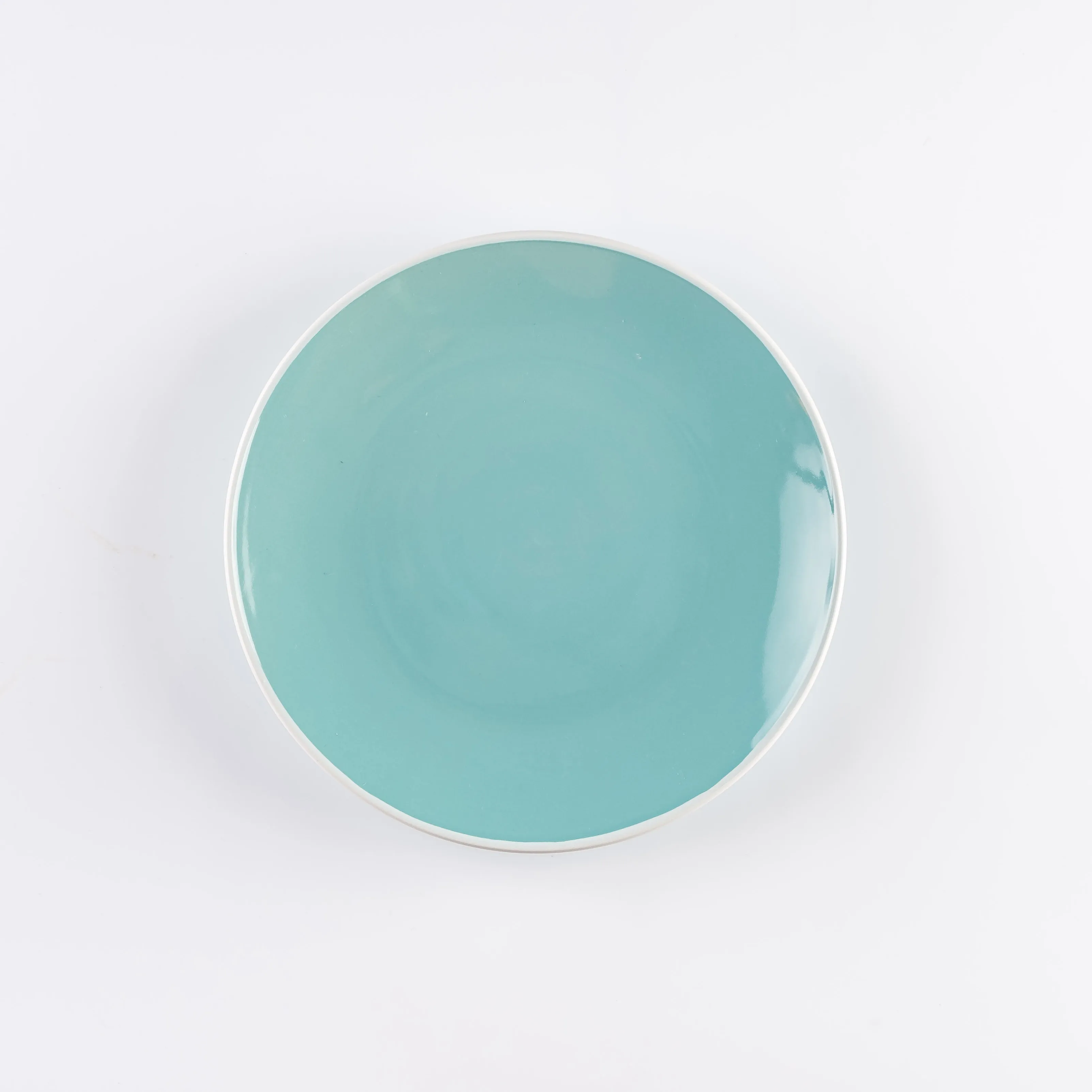 PL21-0191 - Blue Ceramic Plate - 8" (D)