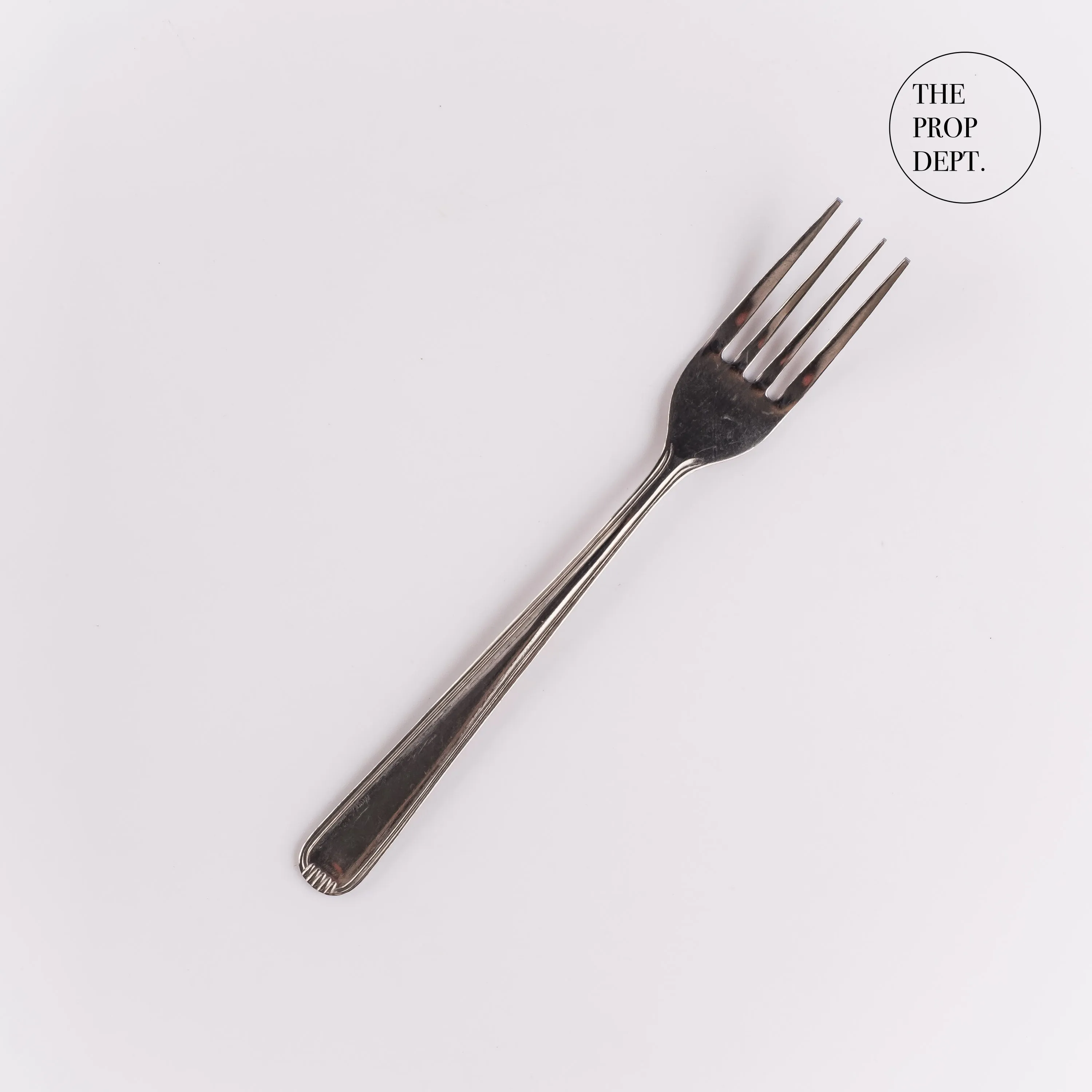 UT23-0291 - Silver Metal Fork - 7" (L)