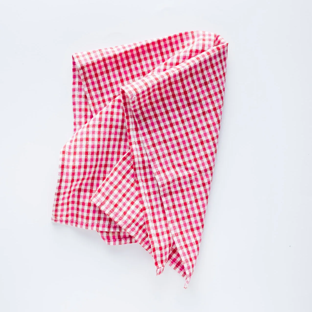 LN20-0032 - Pink White Fabric Kitchen towel