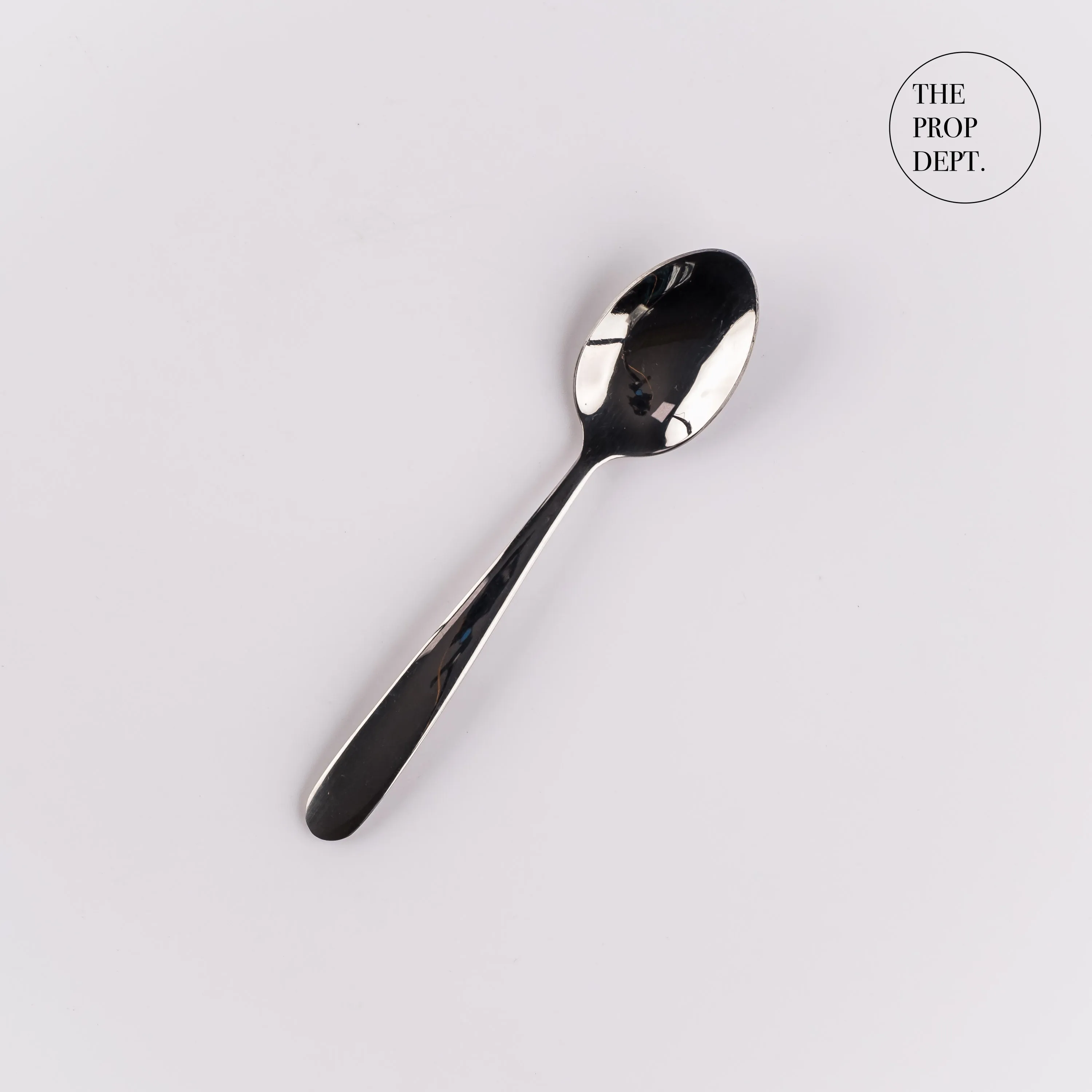 UT23-0452 - Silver Metal Spoon - 5.5" (L)