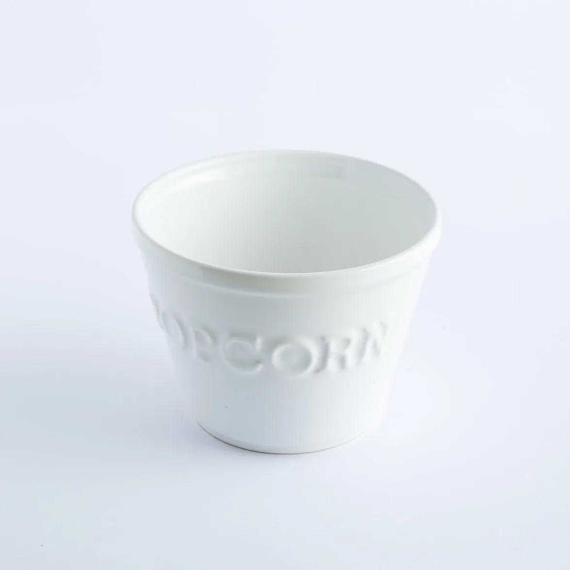 BW20-0171 - White Ceramic Bowl - 5.5" 4" (DH)