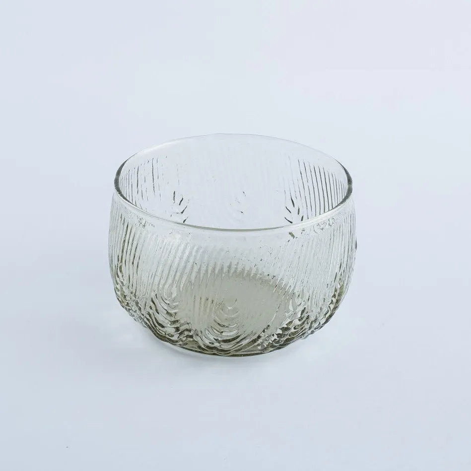 BW20-0004 - Clear Glass Bowl - 4.5" 3" (DH)