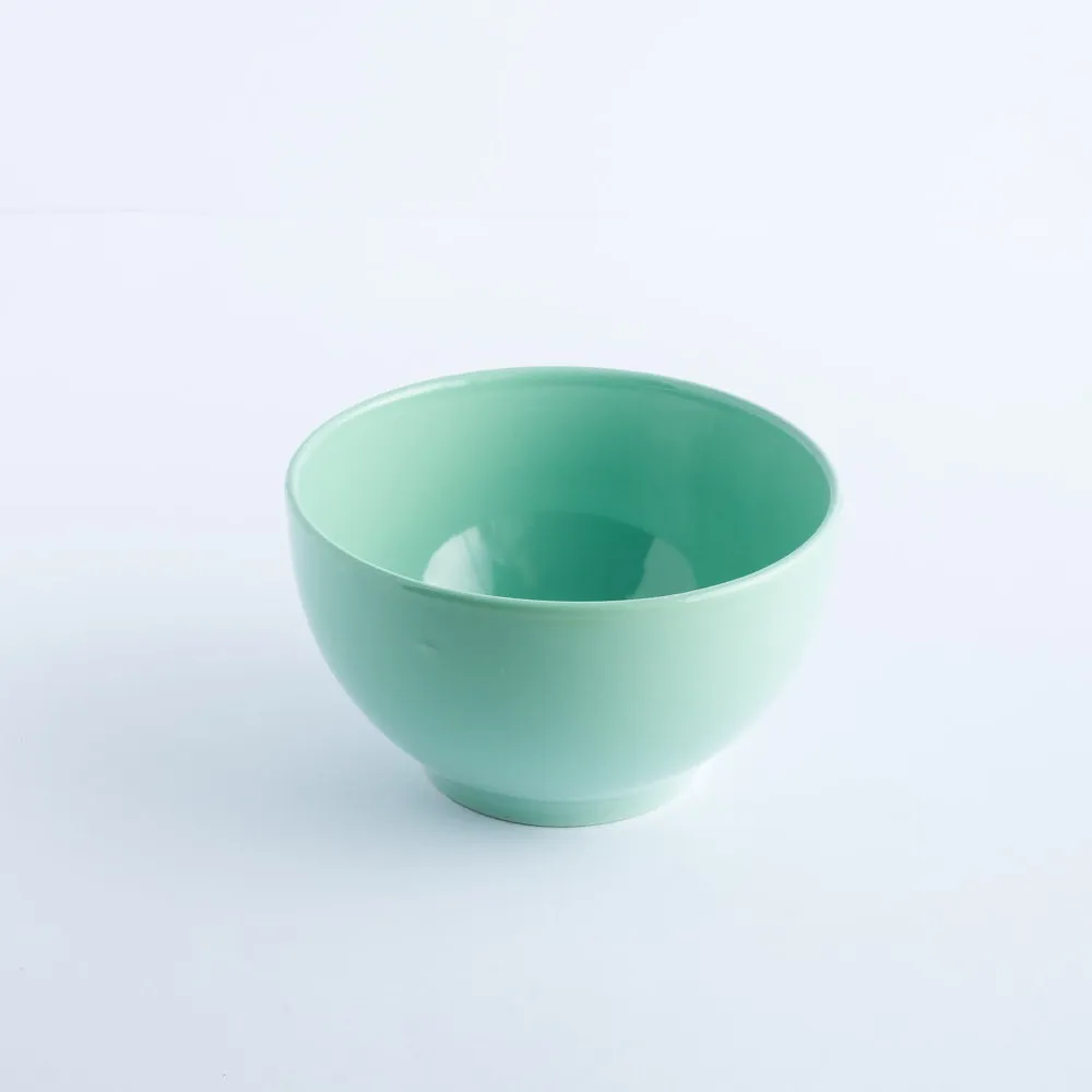 BW20-0084 - Green Ceramic Bowl - 5.5" 3" (DH)