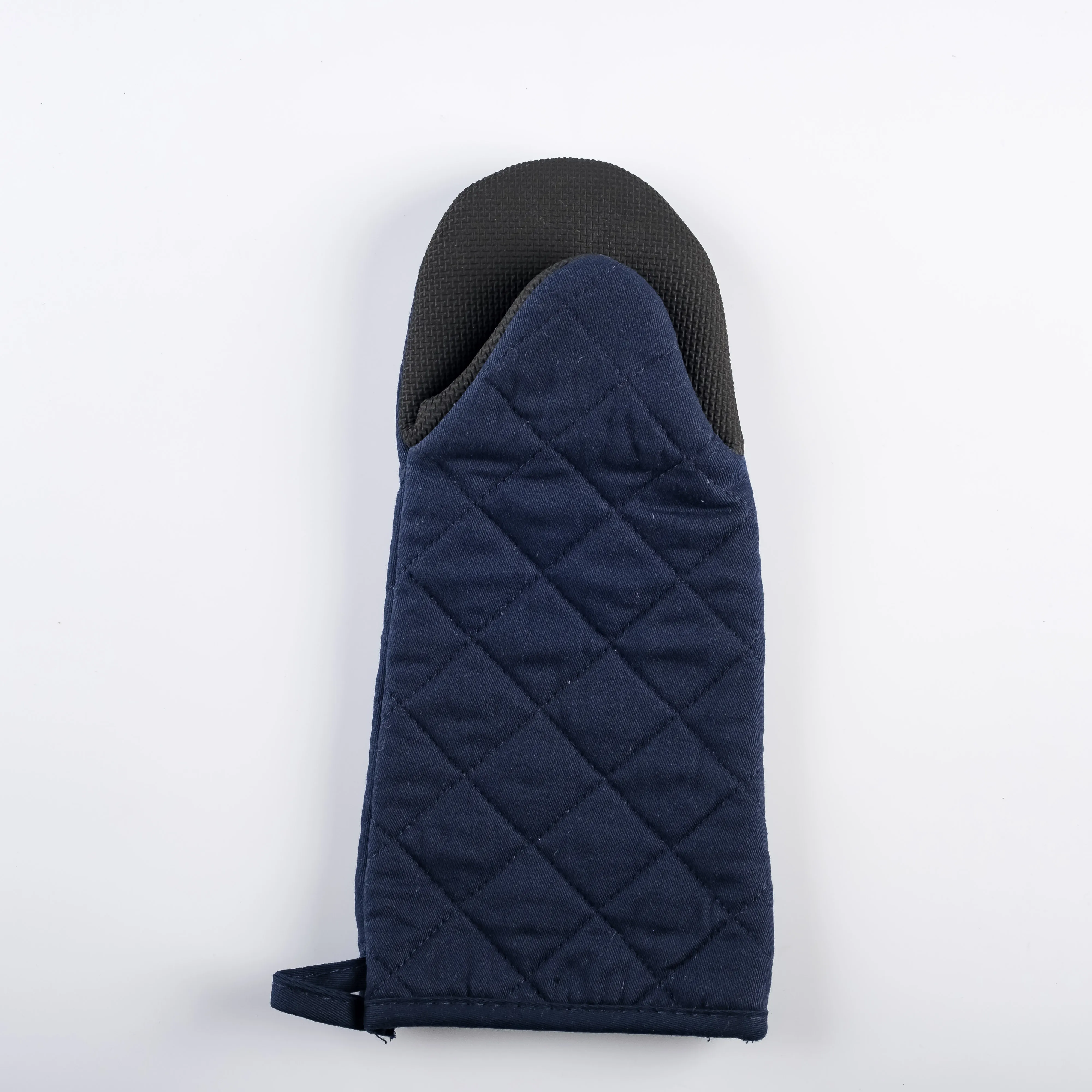 AC21-0009 - Blue Black Fabric Oven mitt