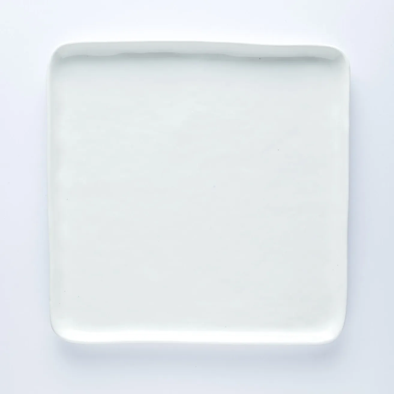 PL20-0142 - White Ceramic Plate - 10" 10" (LW)