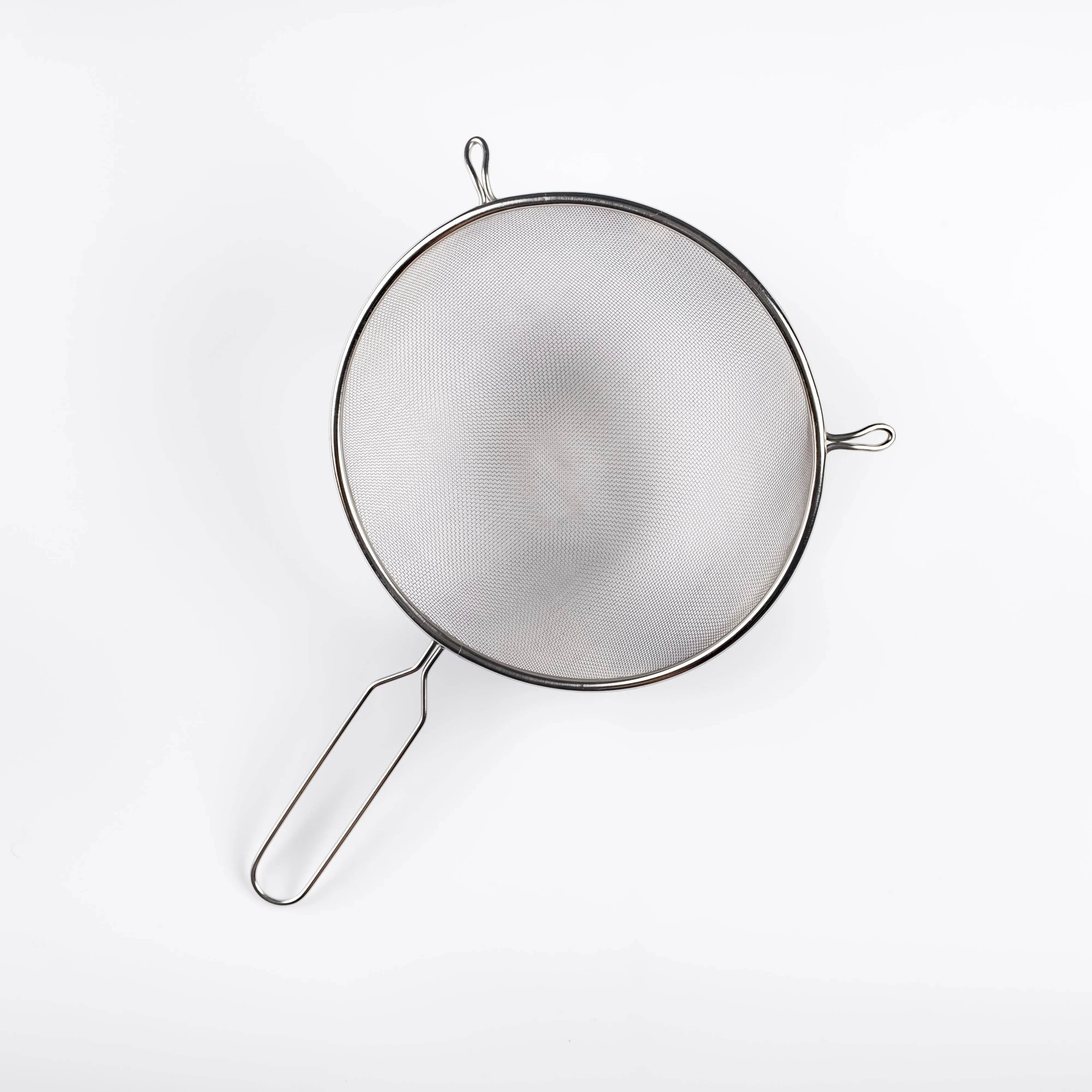 UT21-0005 - Silver Metal Strainer - 8.25" 14" (DL)