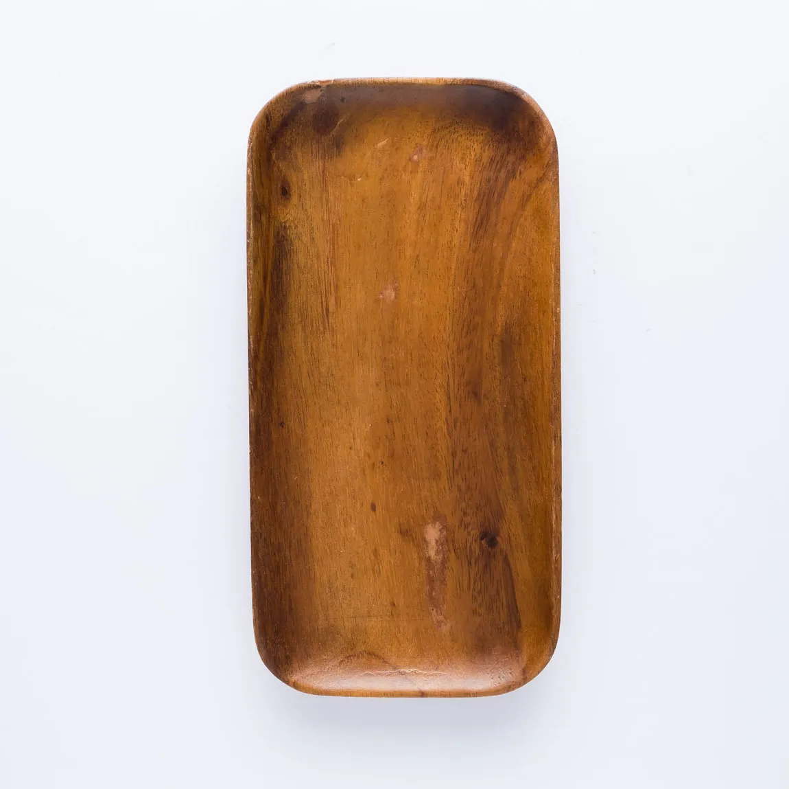 WW20-0008 - Brown Wooden Wares - 9.75" 5" (LW)