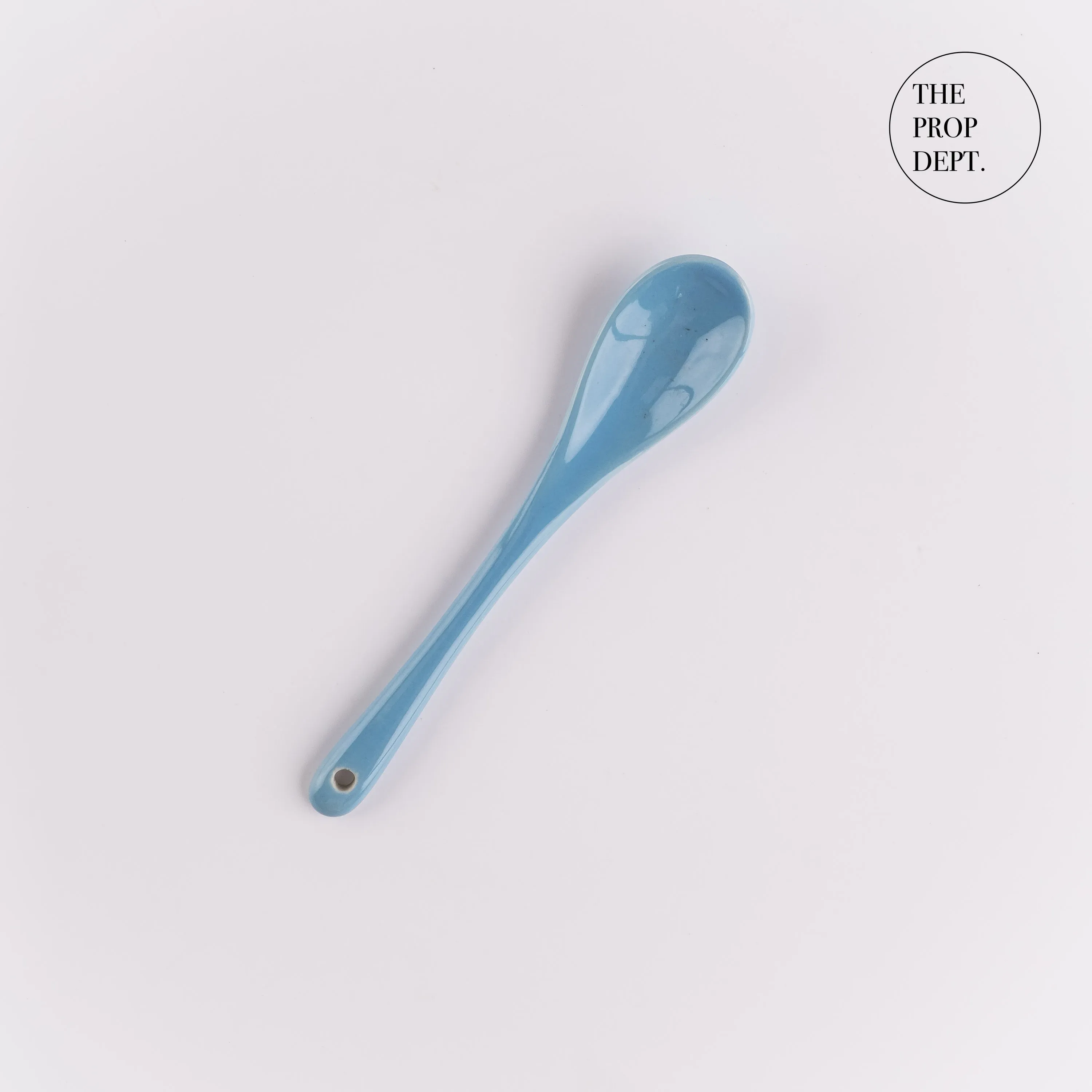 UT23-0428 - Blue Ceramic Spoon - 5" (L)