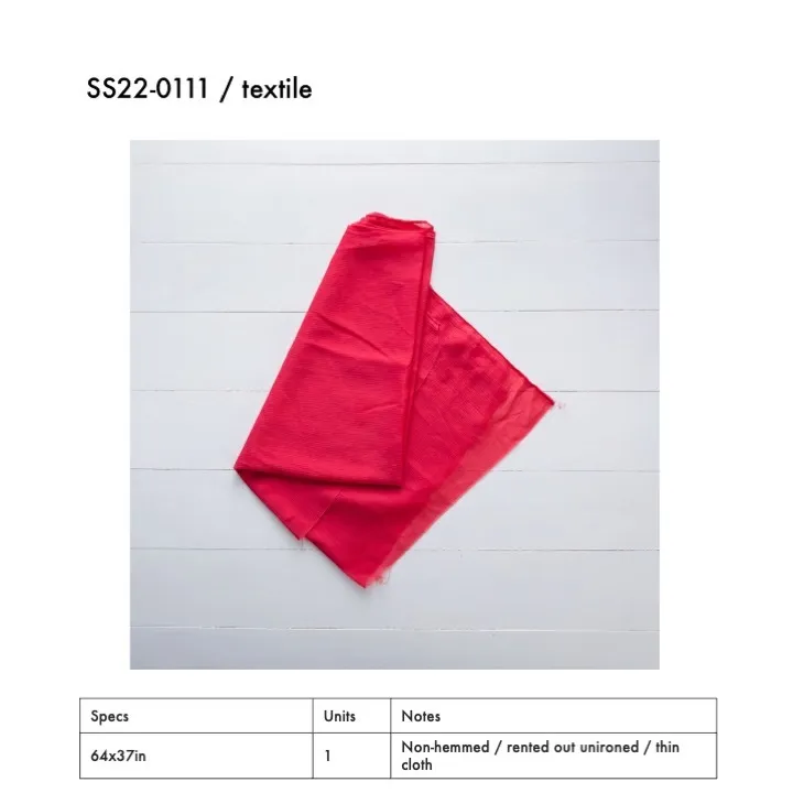 SS22-0111 - Pink Fabric Surface - 64" 37" (LW)