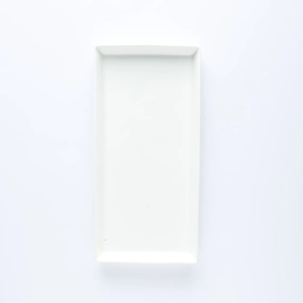 PL20-0105 - White Ceramic Plate - 9.25" 4.5" (LW)