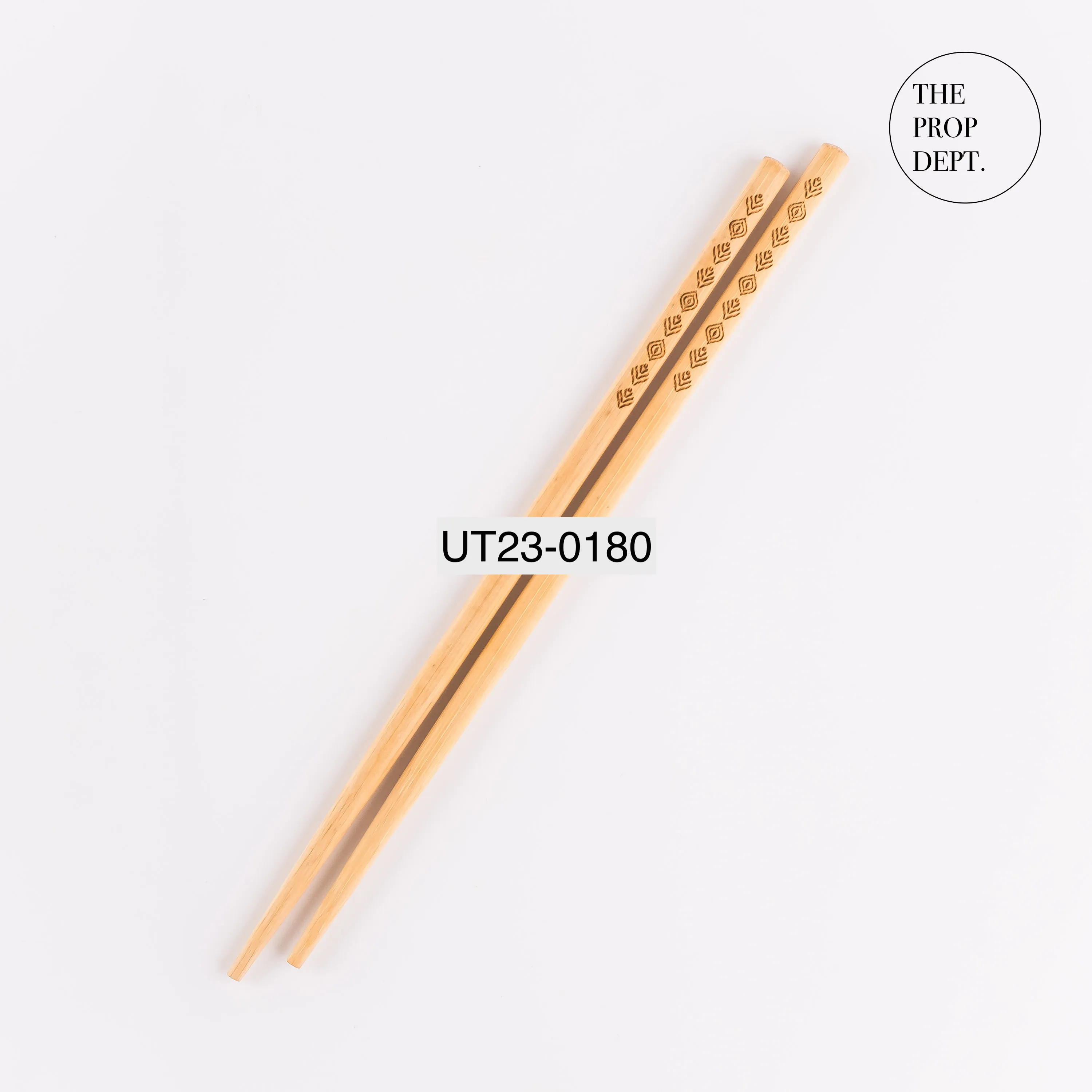 UT23-0180 - Brown Wood Chopsticks - 9.5" (L)
