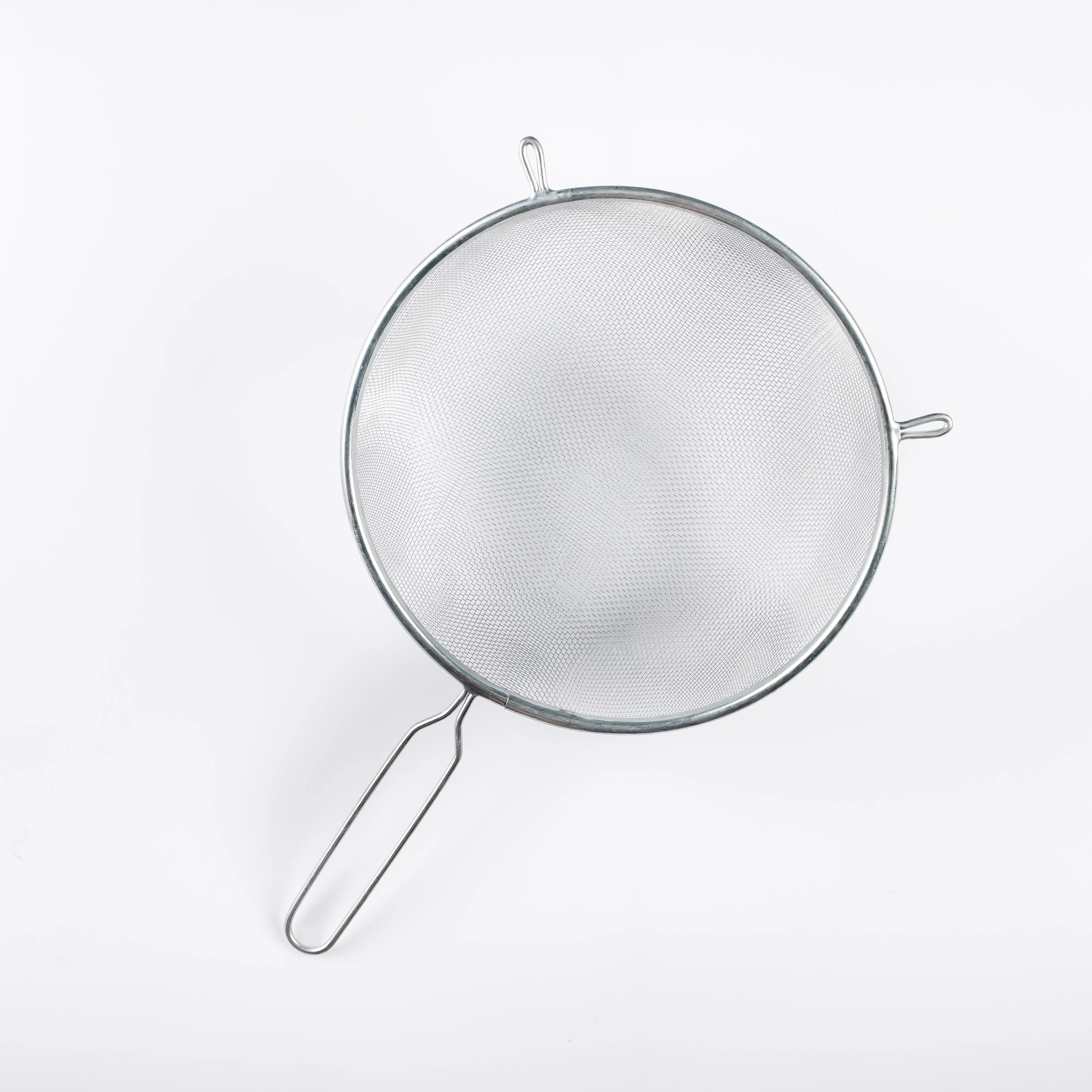 UT21-0007 - Silver Metal Strainer - 9" 14.75" (DL)