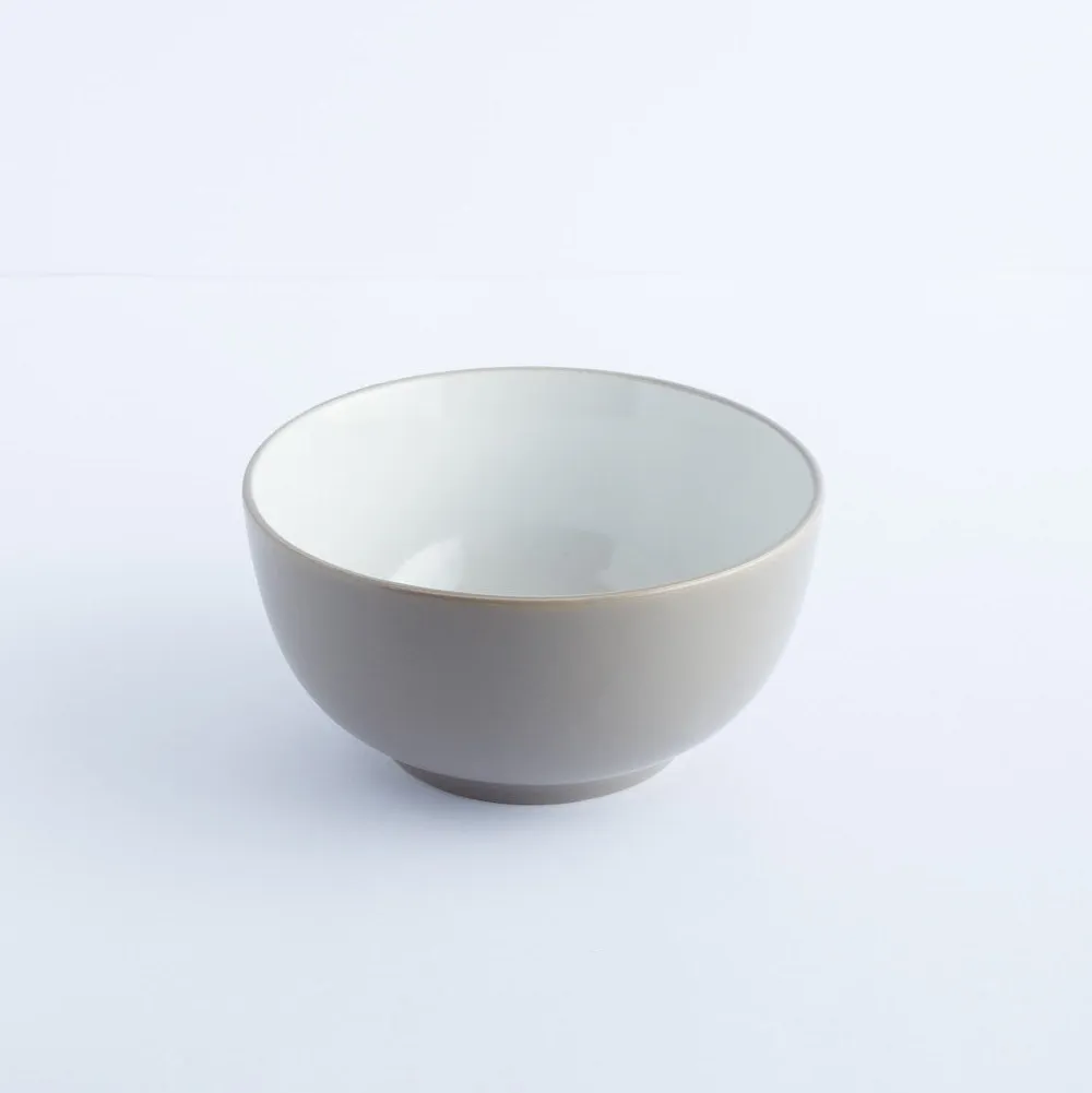 BW20-0111 - Grey Brown Ceramic Bowl - 5.75" 3" (DH)